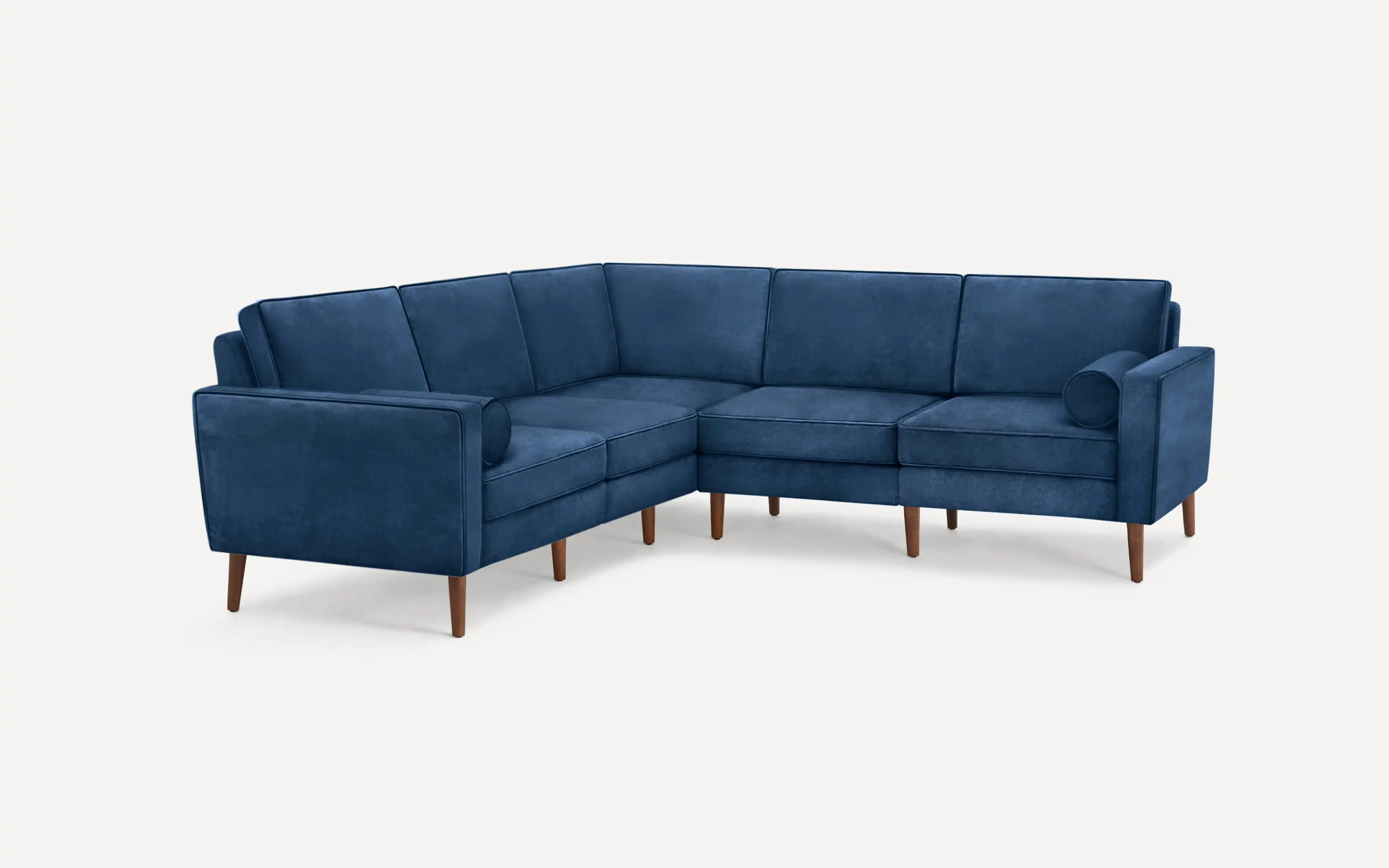 Nomad Velvet 5-Seat Corner Sectional