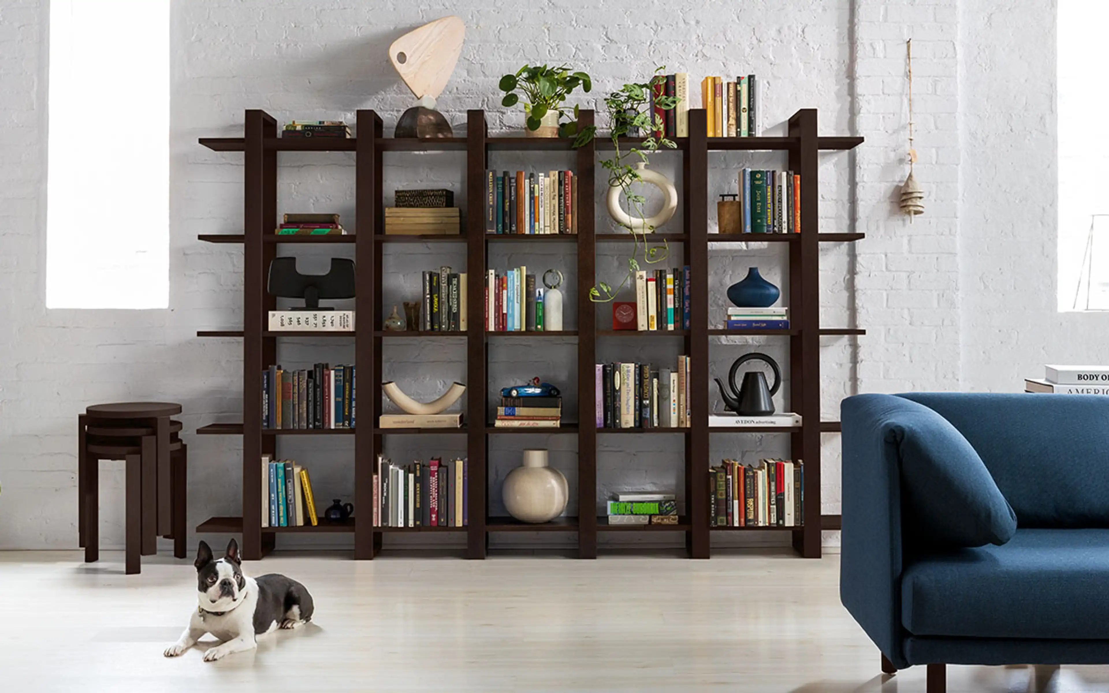 Index Triple Bookcase