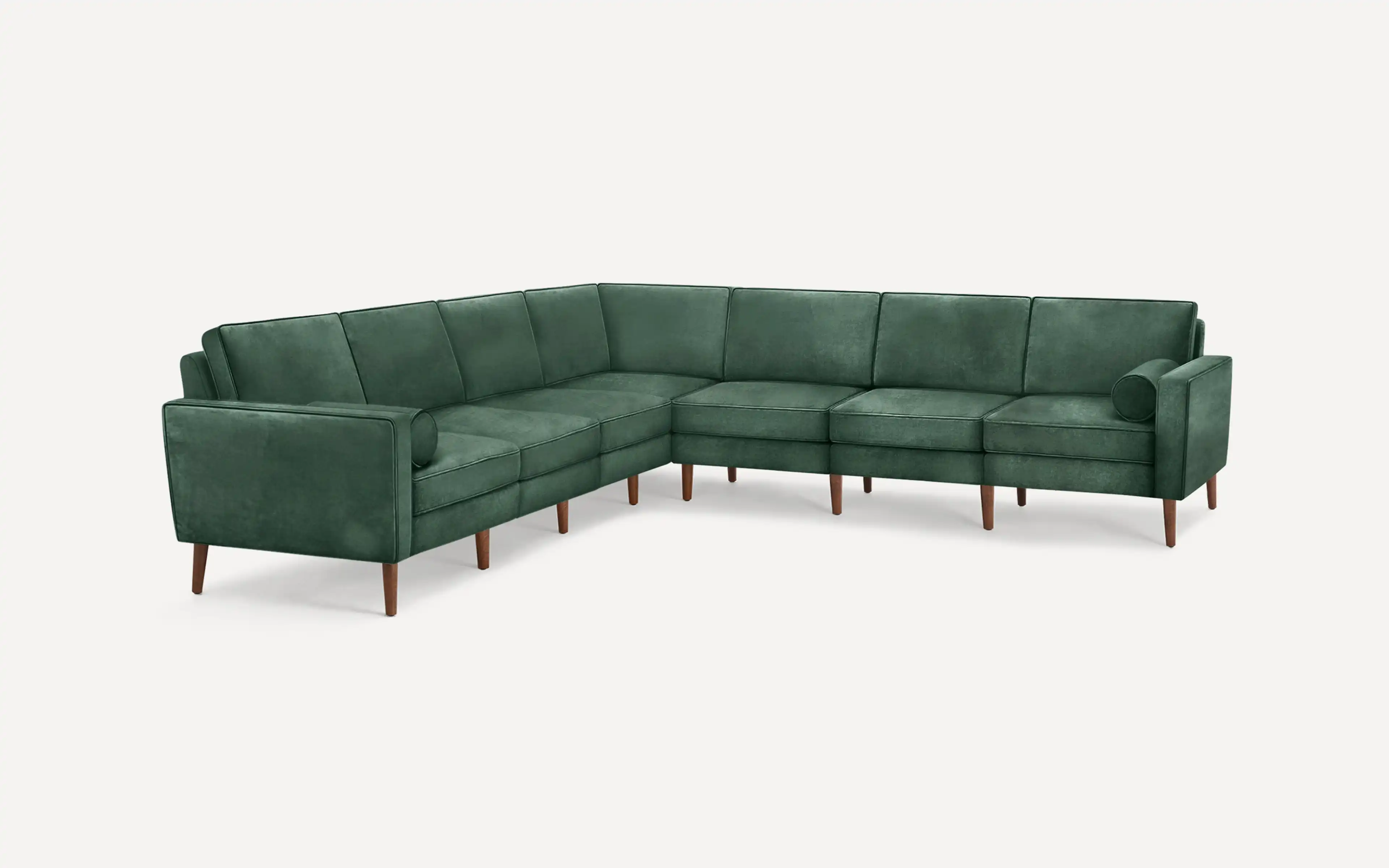 Nomad Velvet 7-Seat Corner Sectional