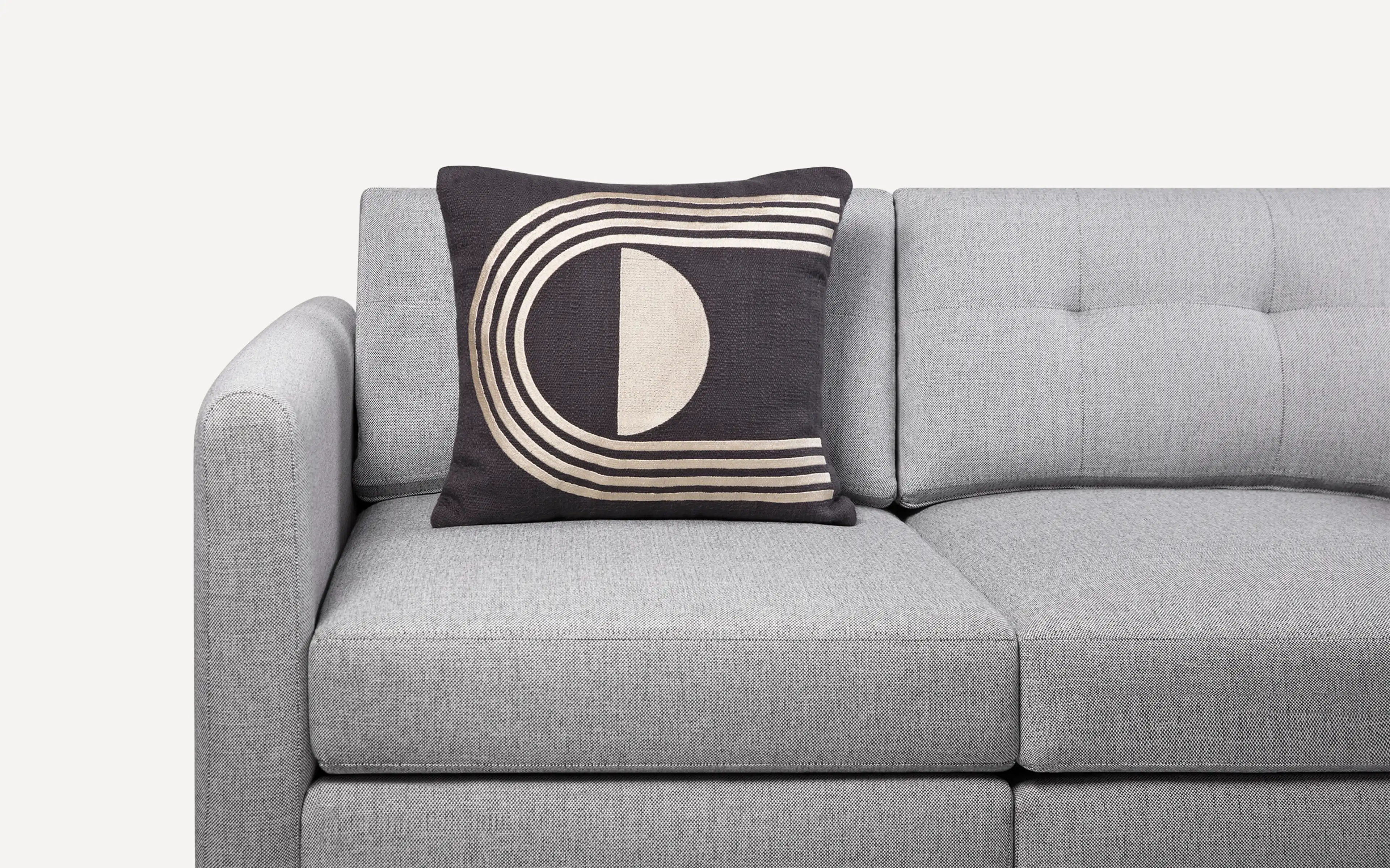 Portal Pillow Cover, Dark