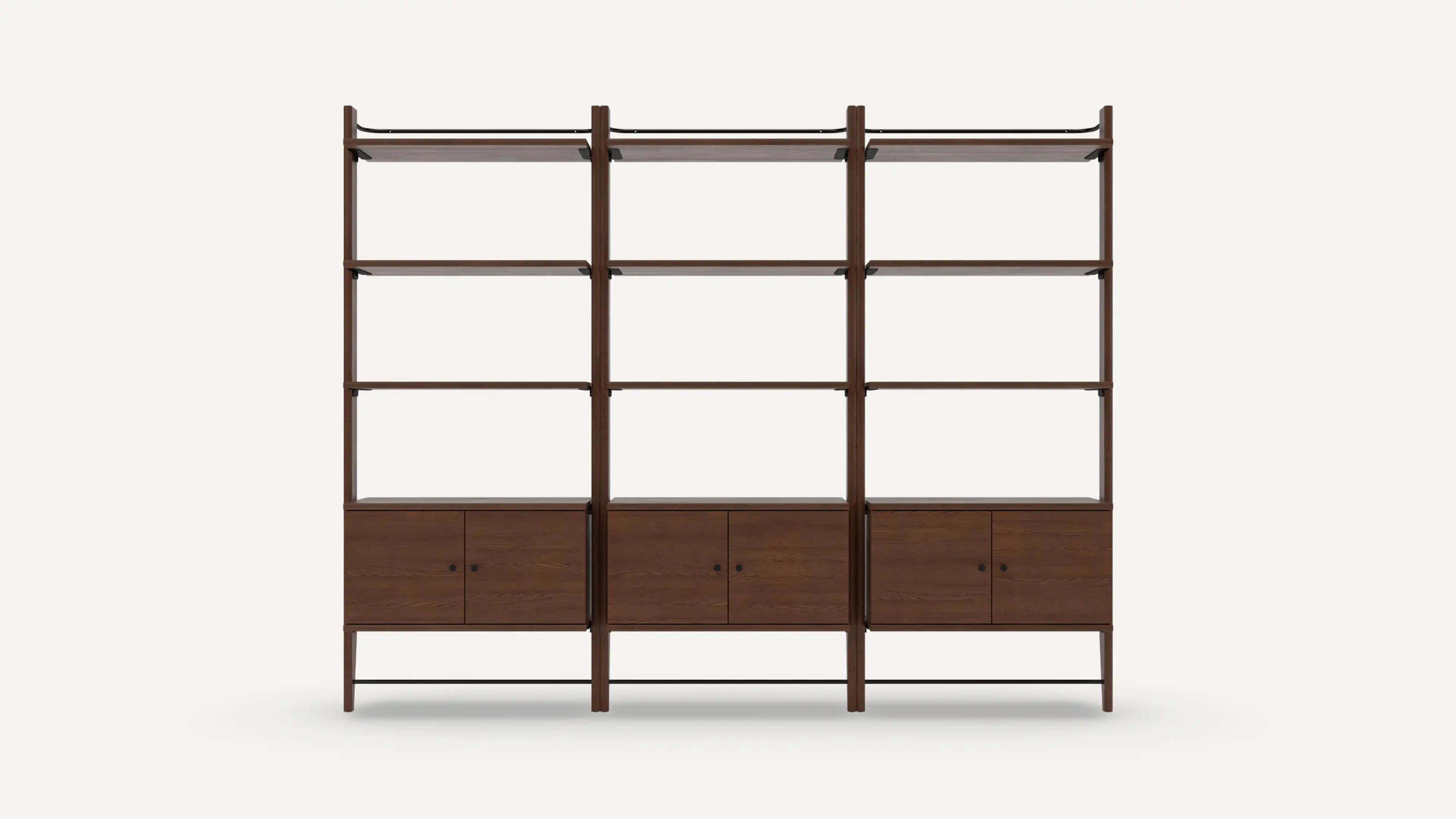 Title Triple Storage Bookshelf
