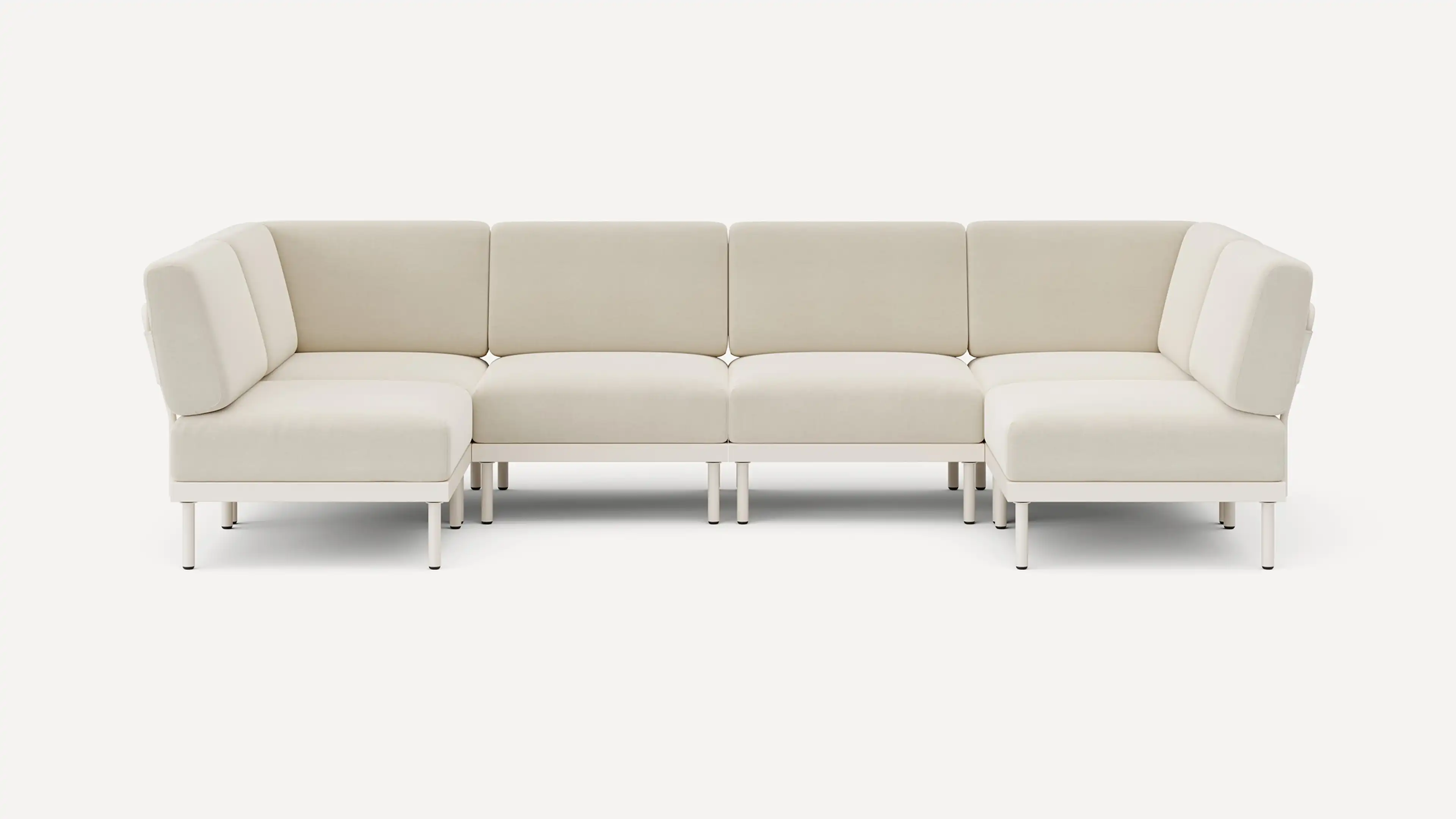 Relay Outdoor 6-Piece Open U Sectional