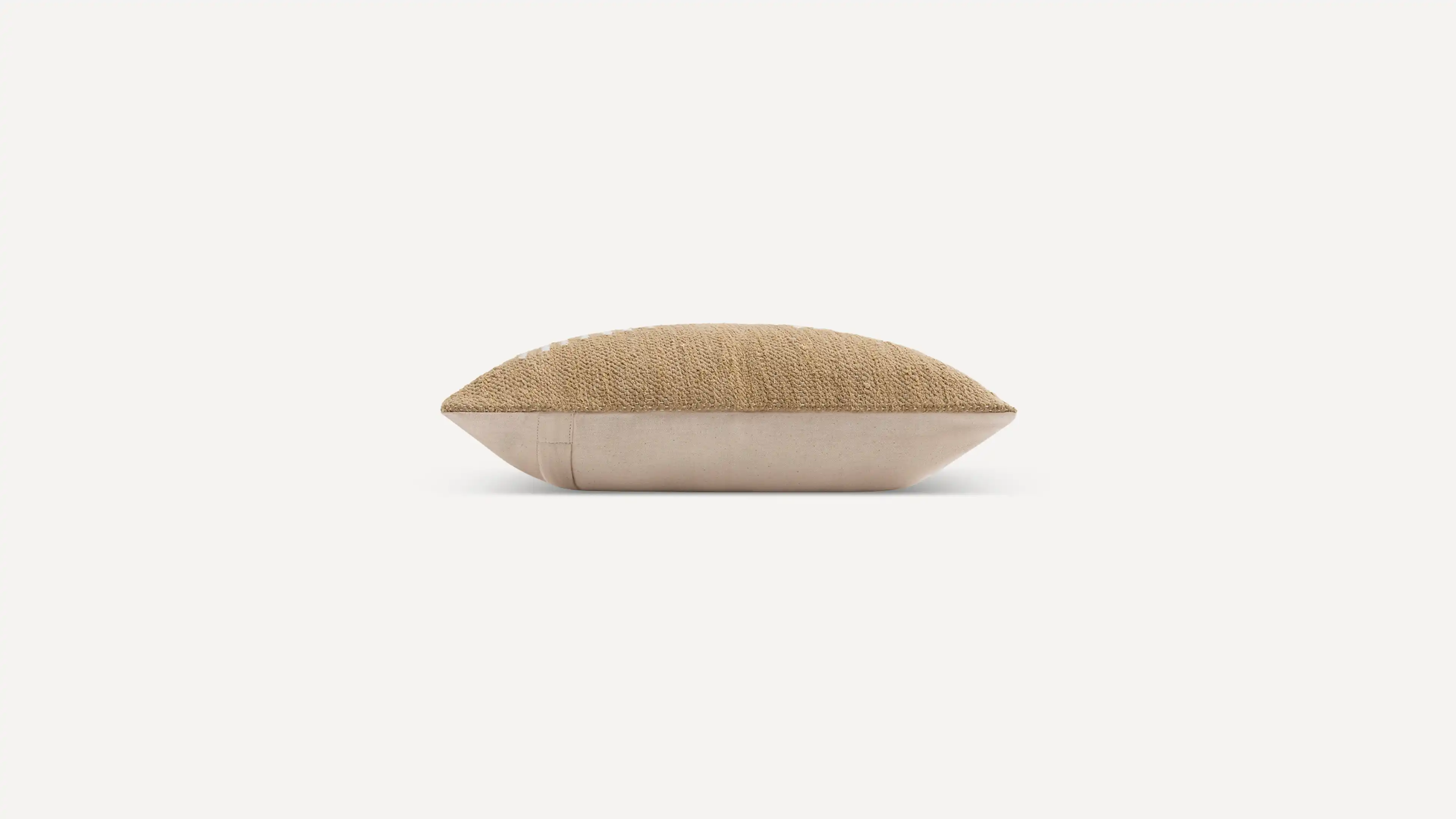 Hand-tufted Cathode Pillow Cover, Sand