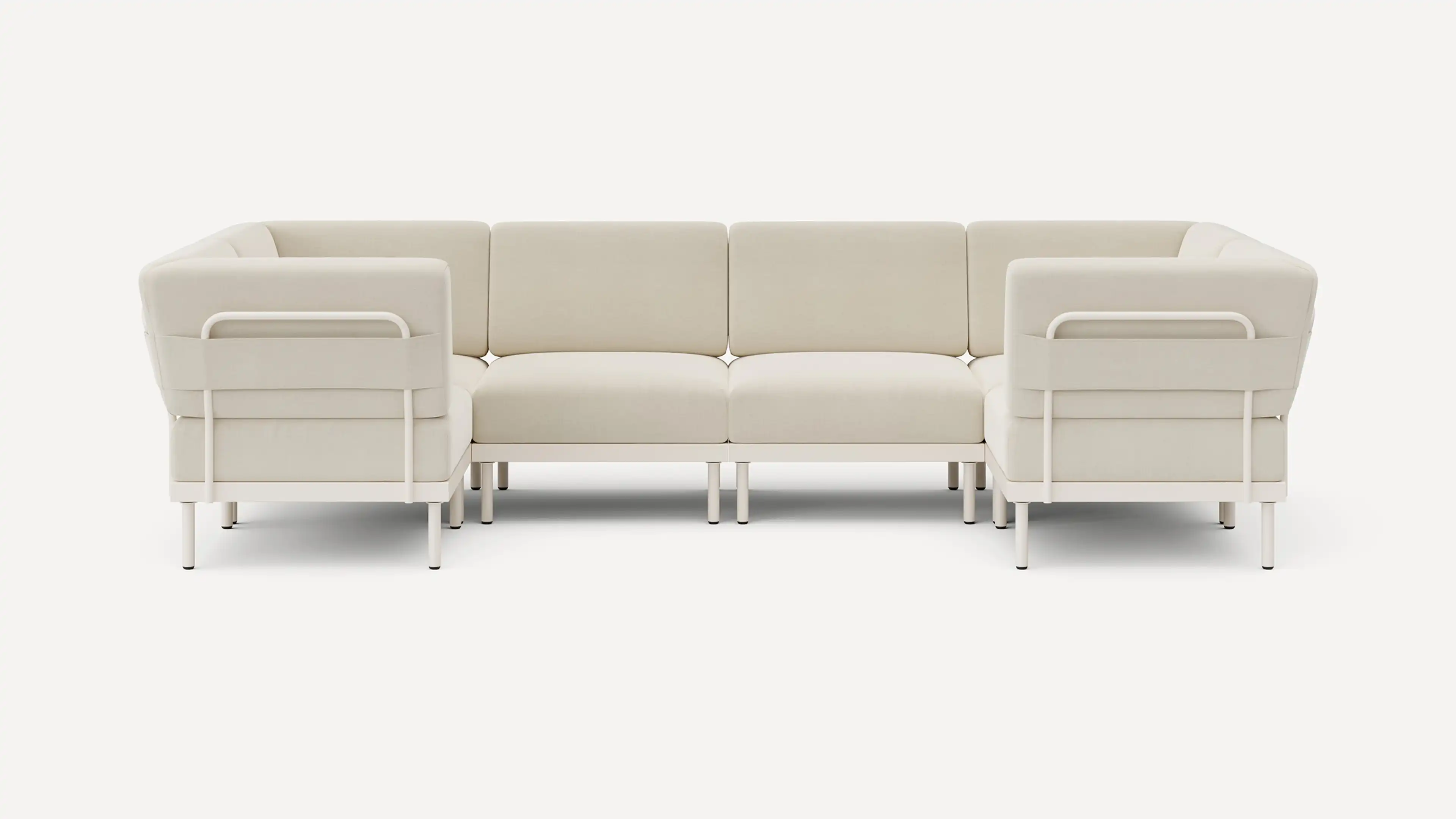 Relay Outdoor 6-Piece U Sectional