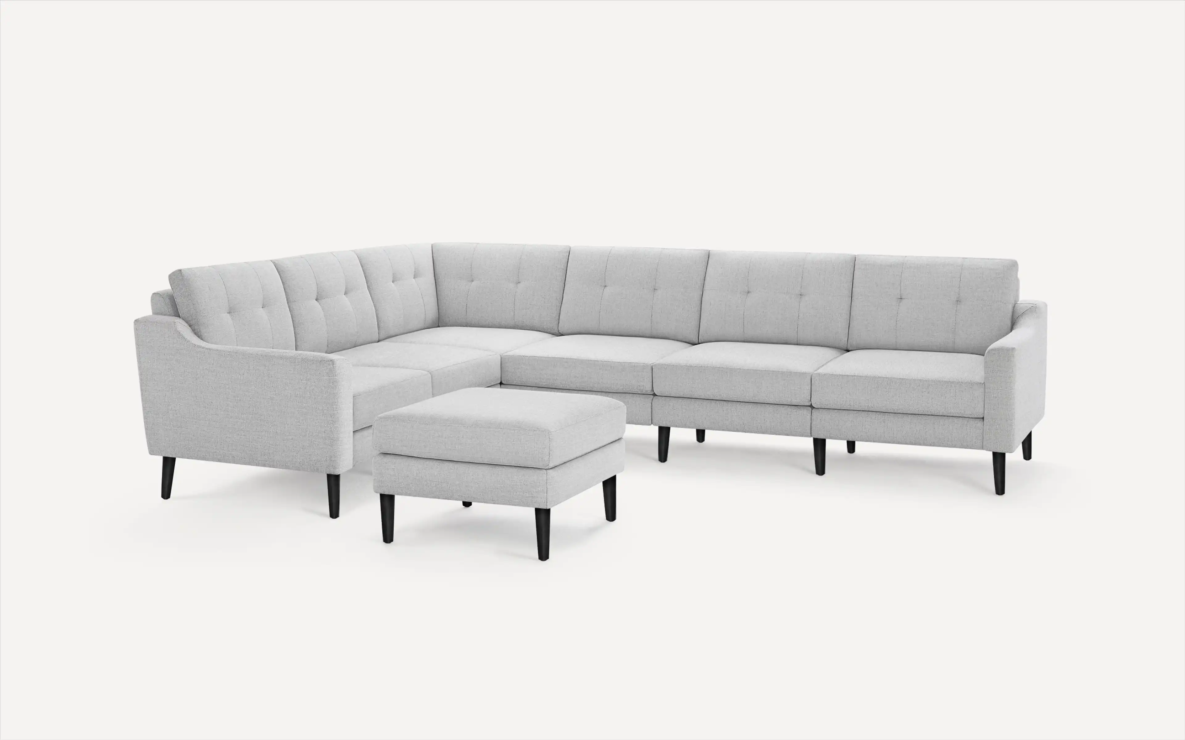 Nomad 6-Seat Corner Sectional with Ottoman