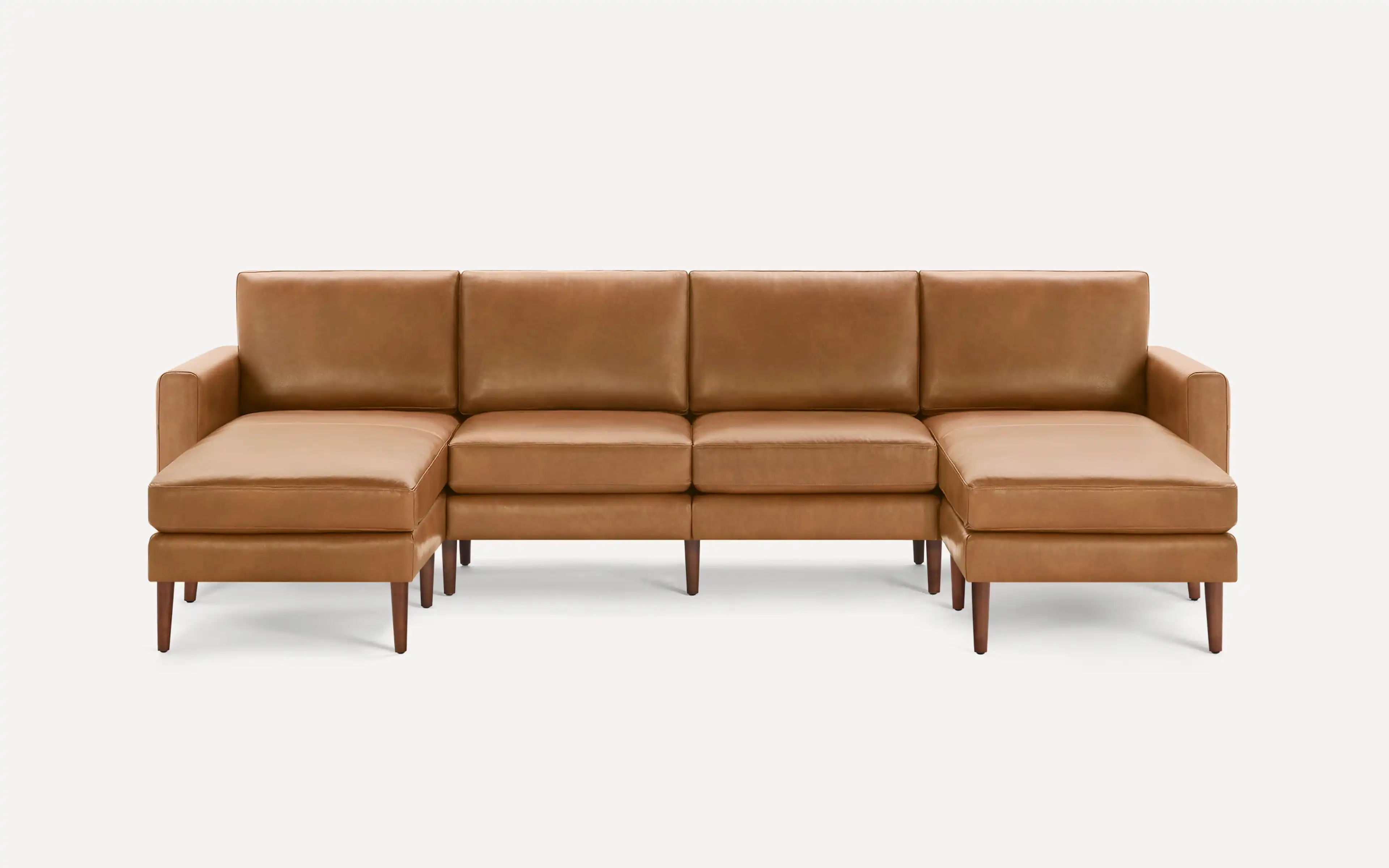 Original Nomad King Sofa in Camel Leather