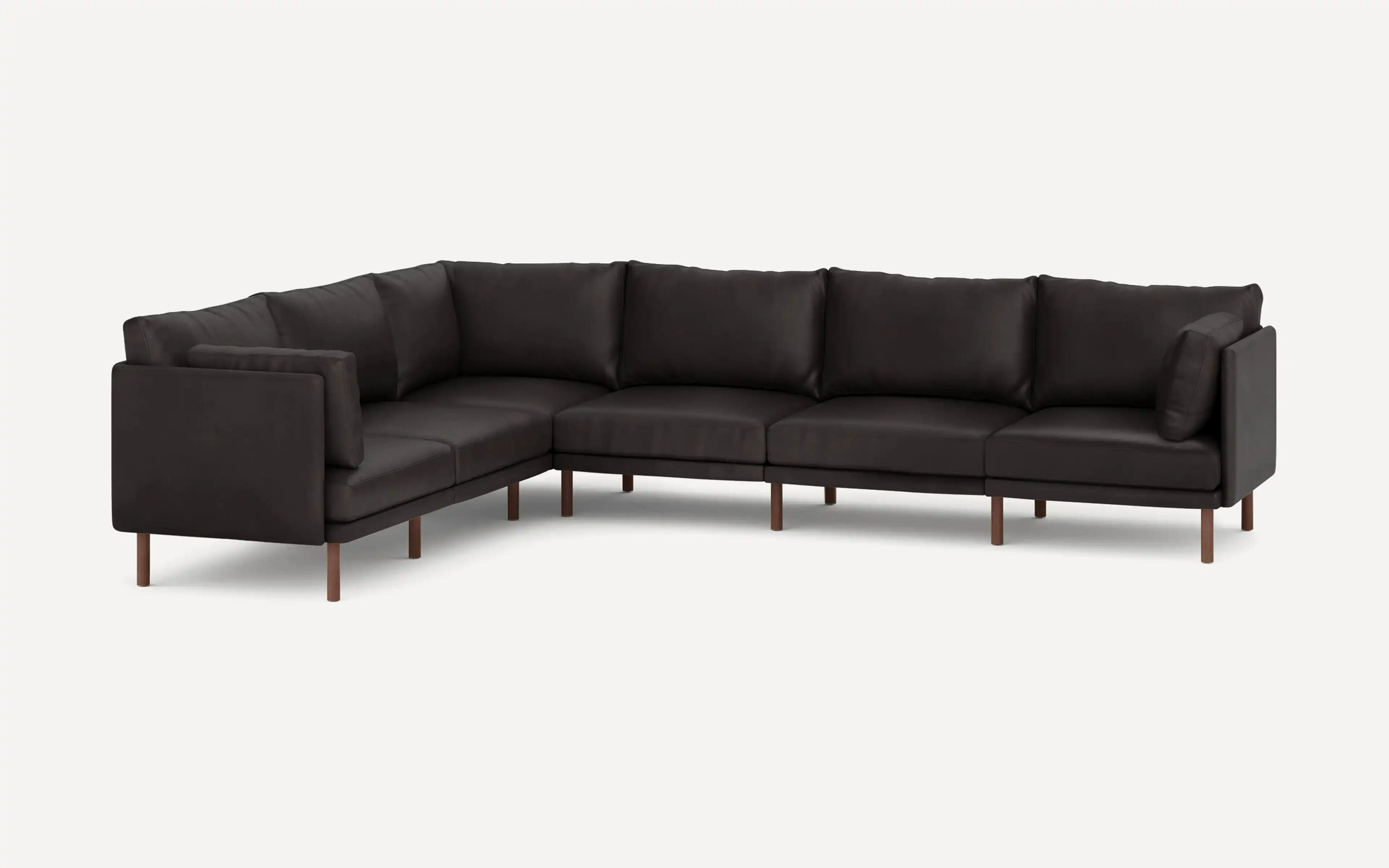 Field Leather 6-Piece Sectional