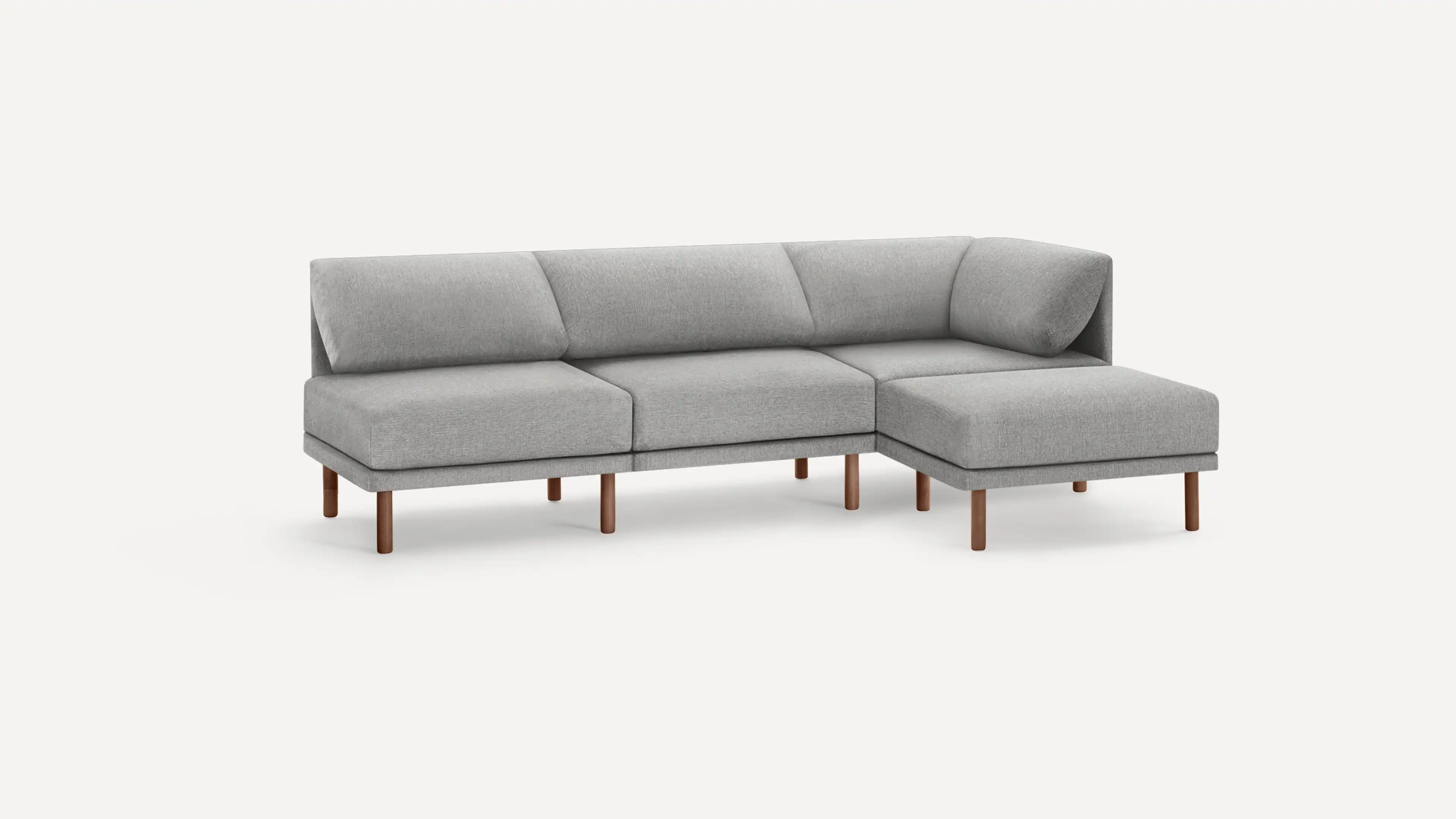 Range 4-Piece Open Sectional Lounger