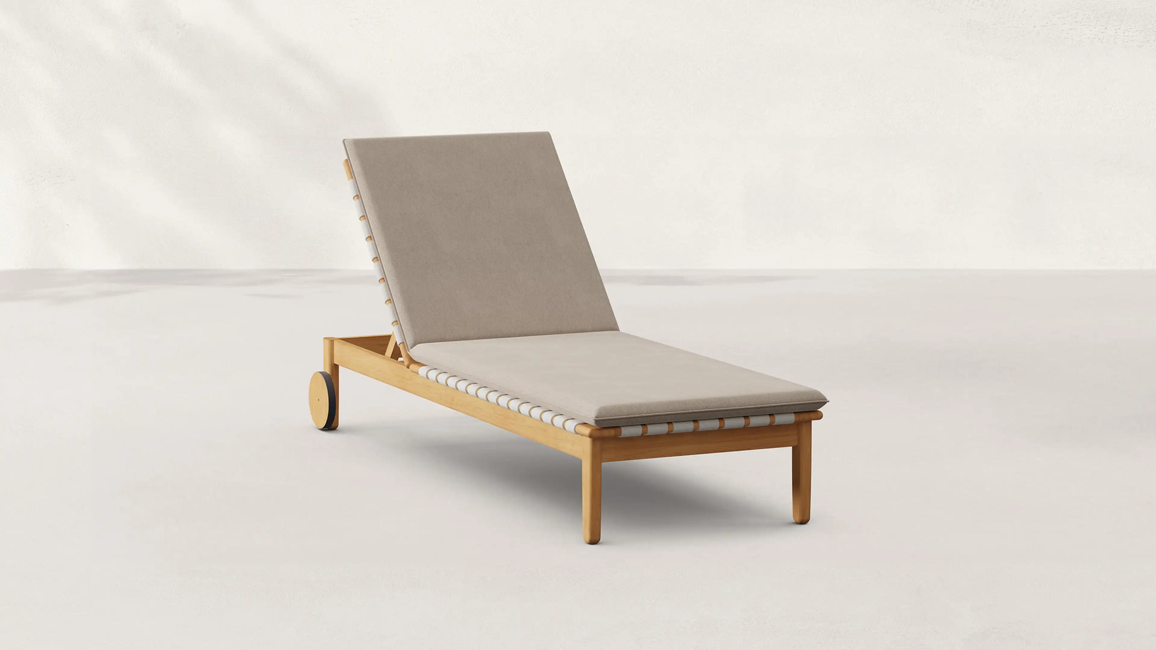 teak lounge chair