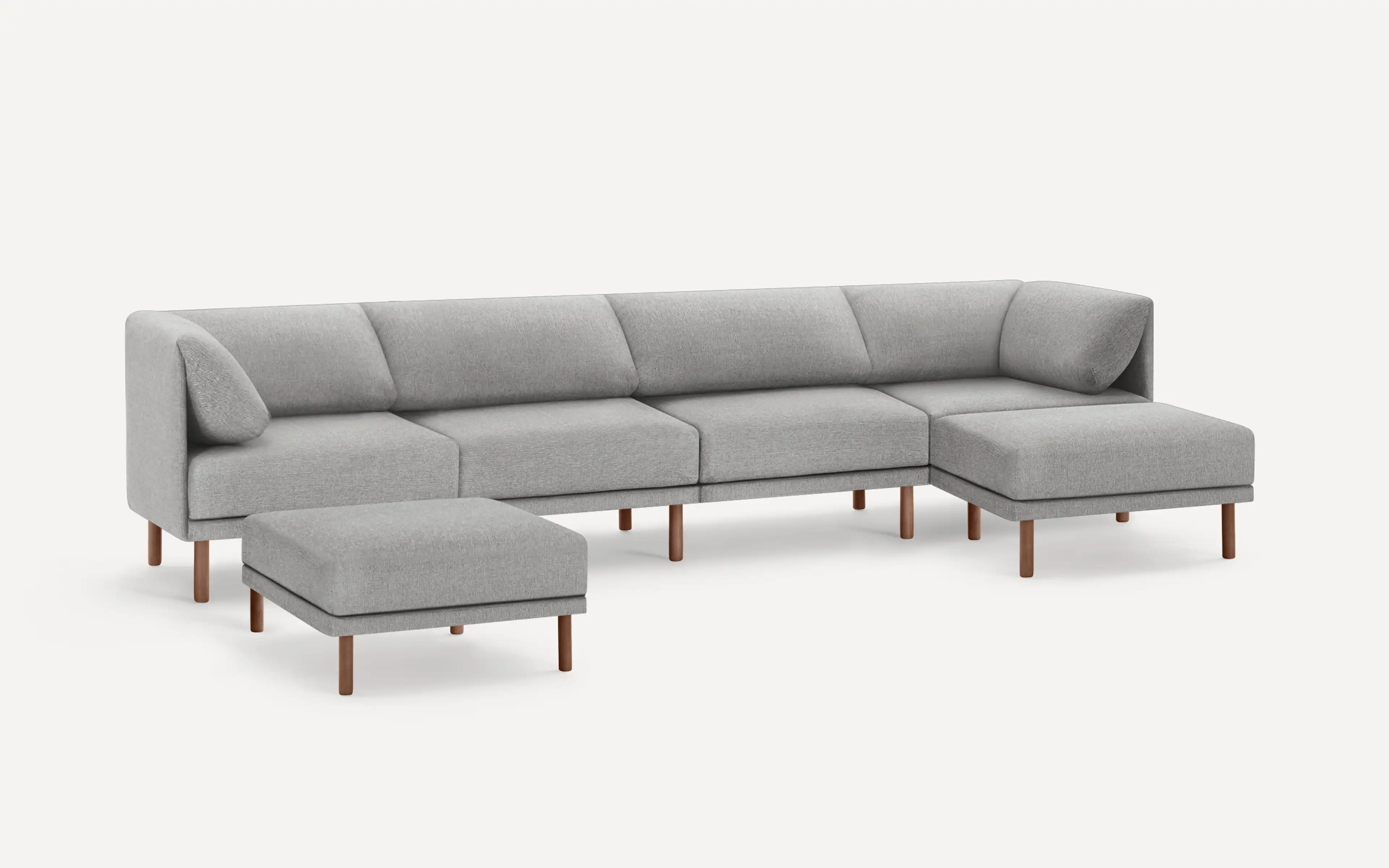 Range 5-Piece Sectional Lounger