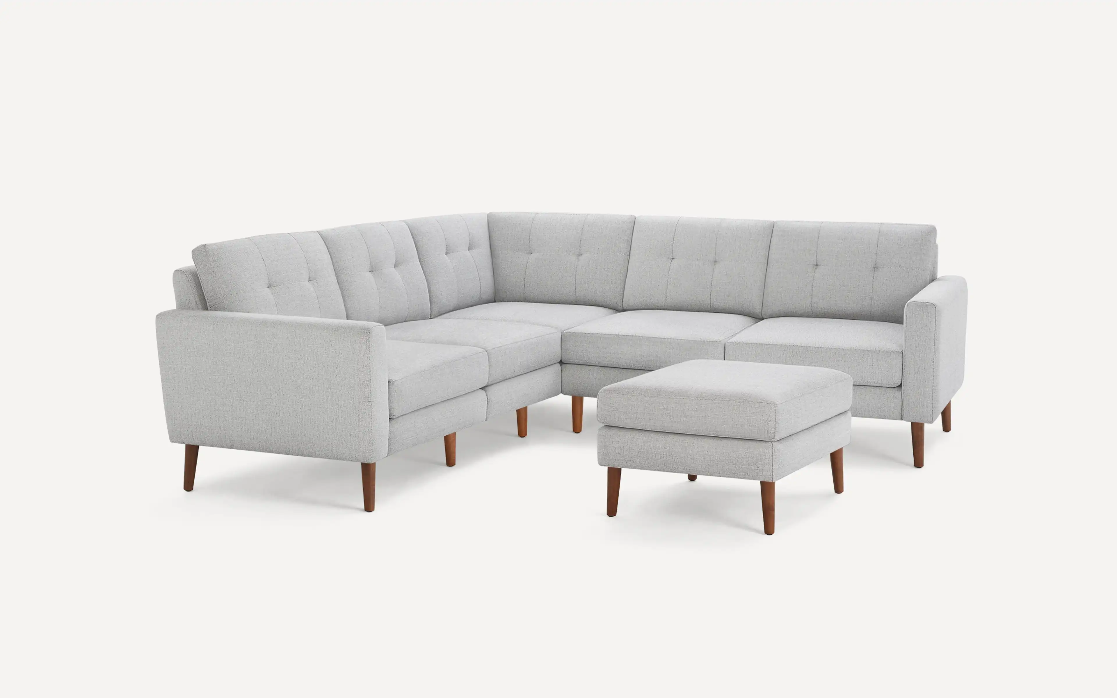 Nomad 5-Seat Corner Sectional with Ottoman