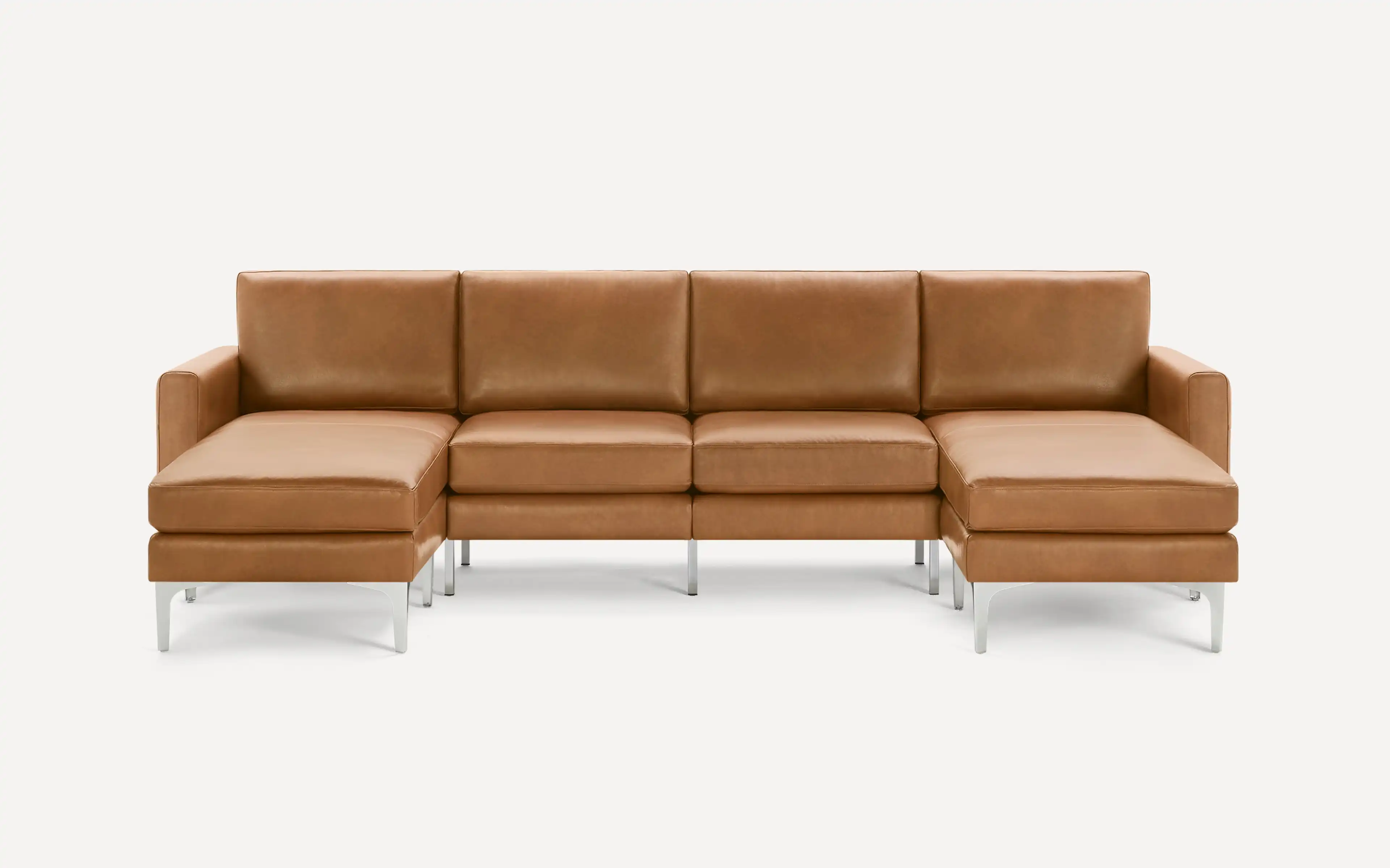 Original Nomad King Sofa in Camel Leather