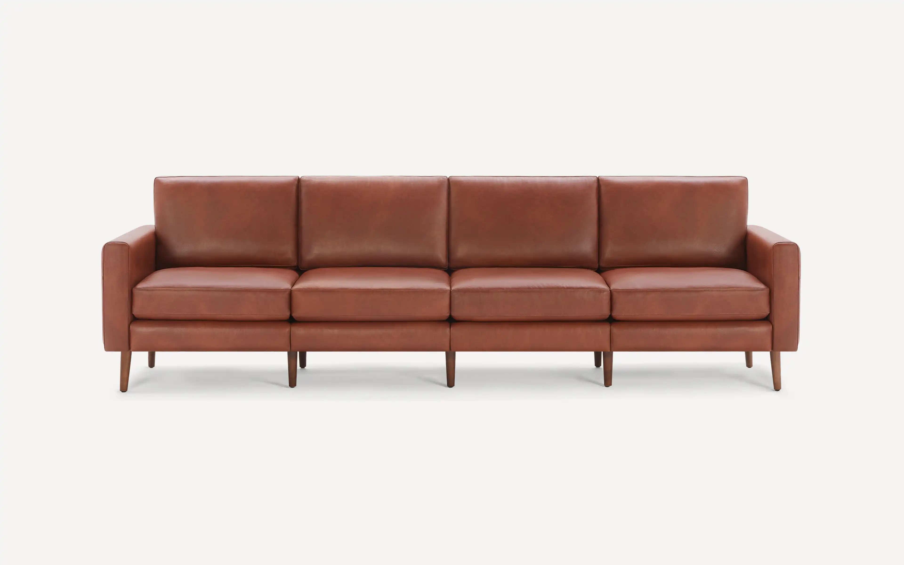 Original Nomad King Sofa in Chestnut Leather