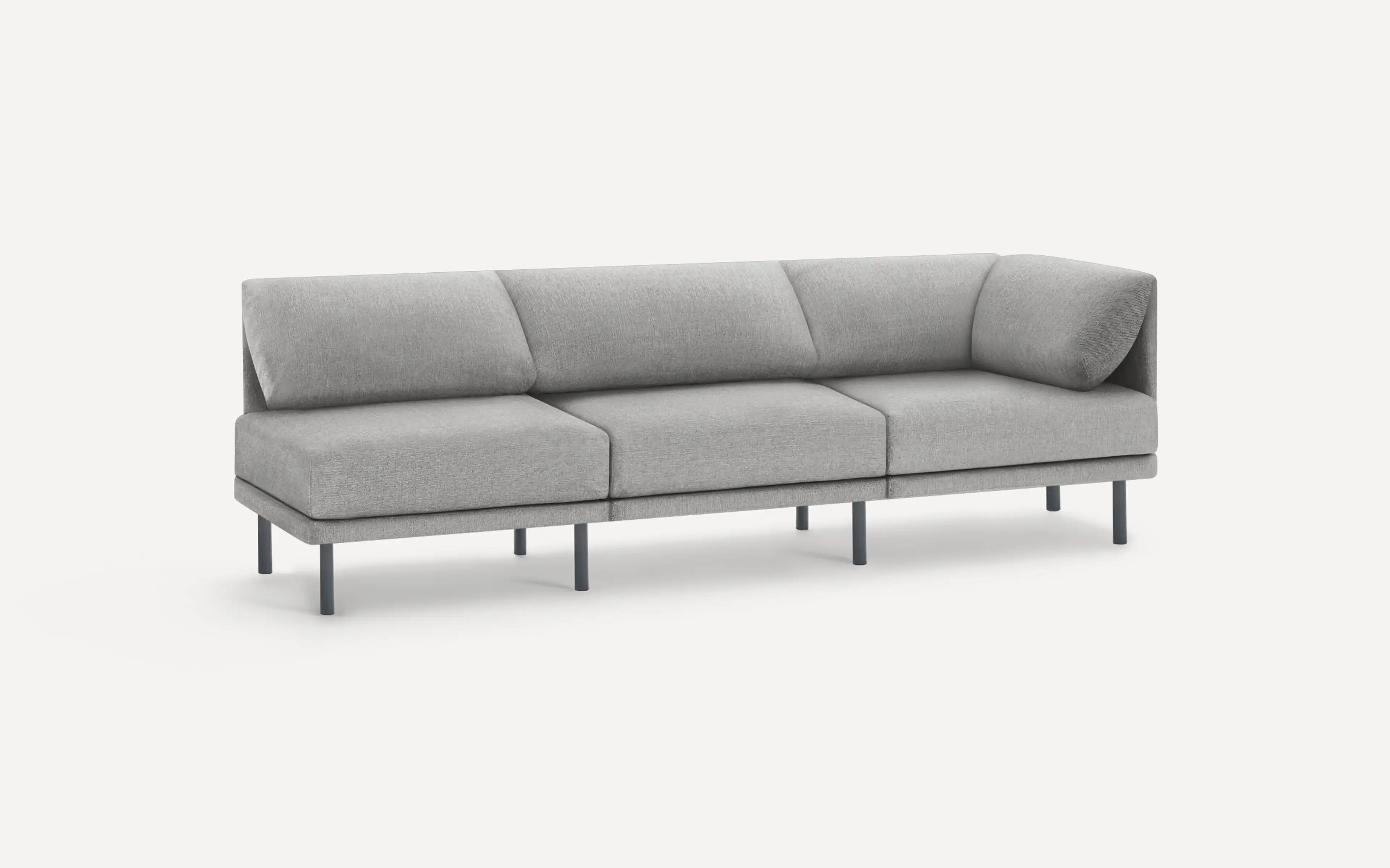 Range 3-Piece One Arm Sofa