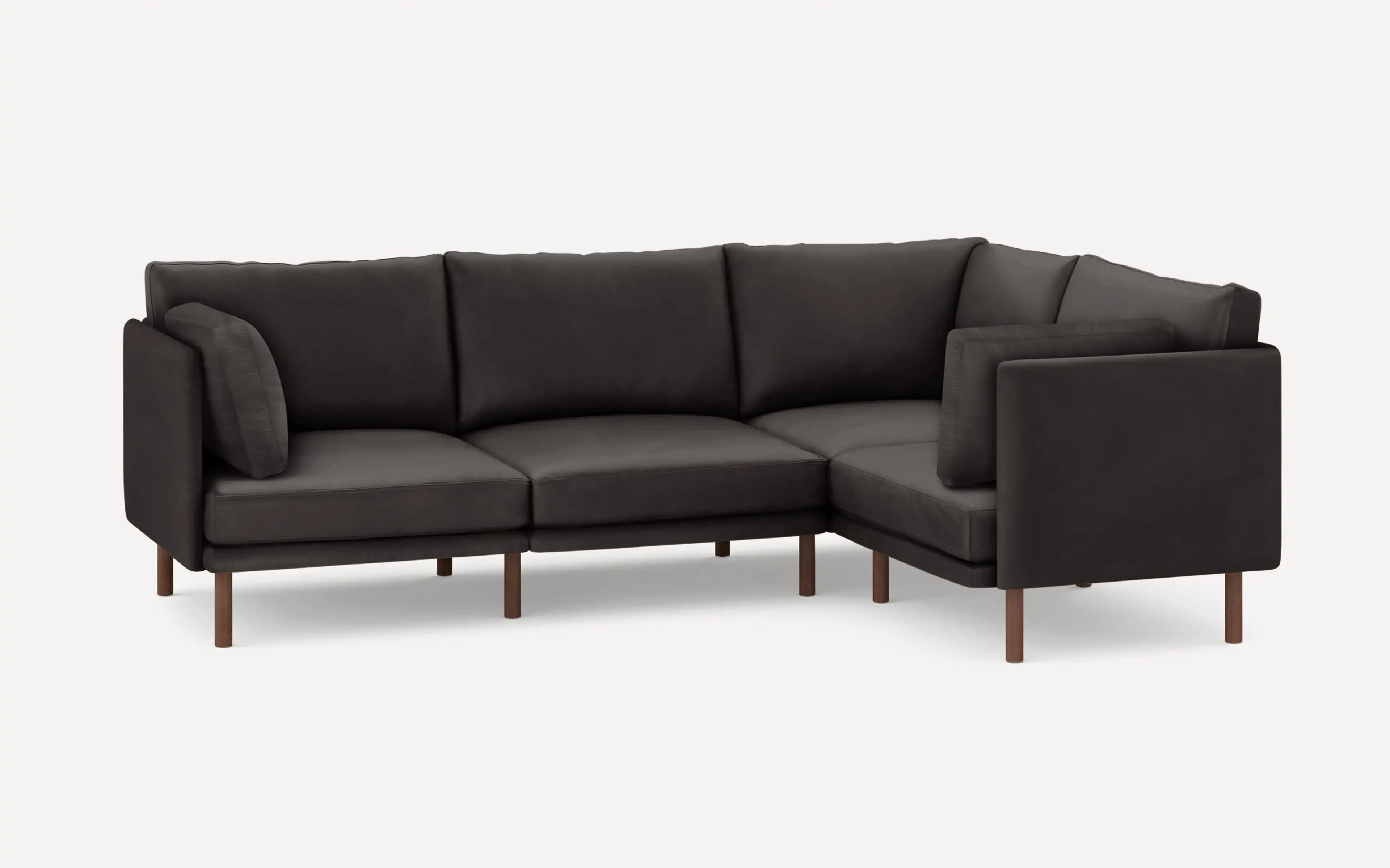 Field Leather 4-Piece Sectional