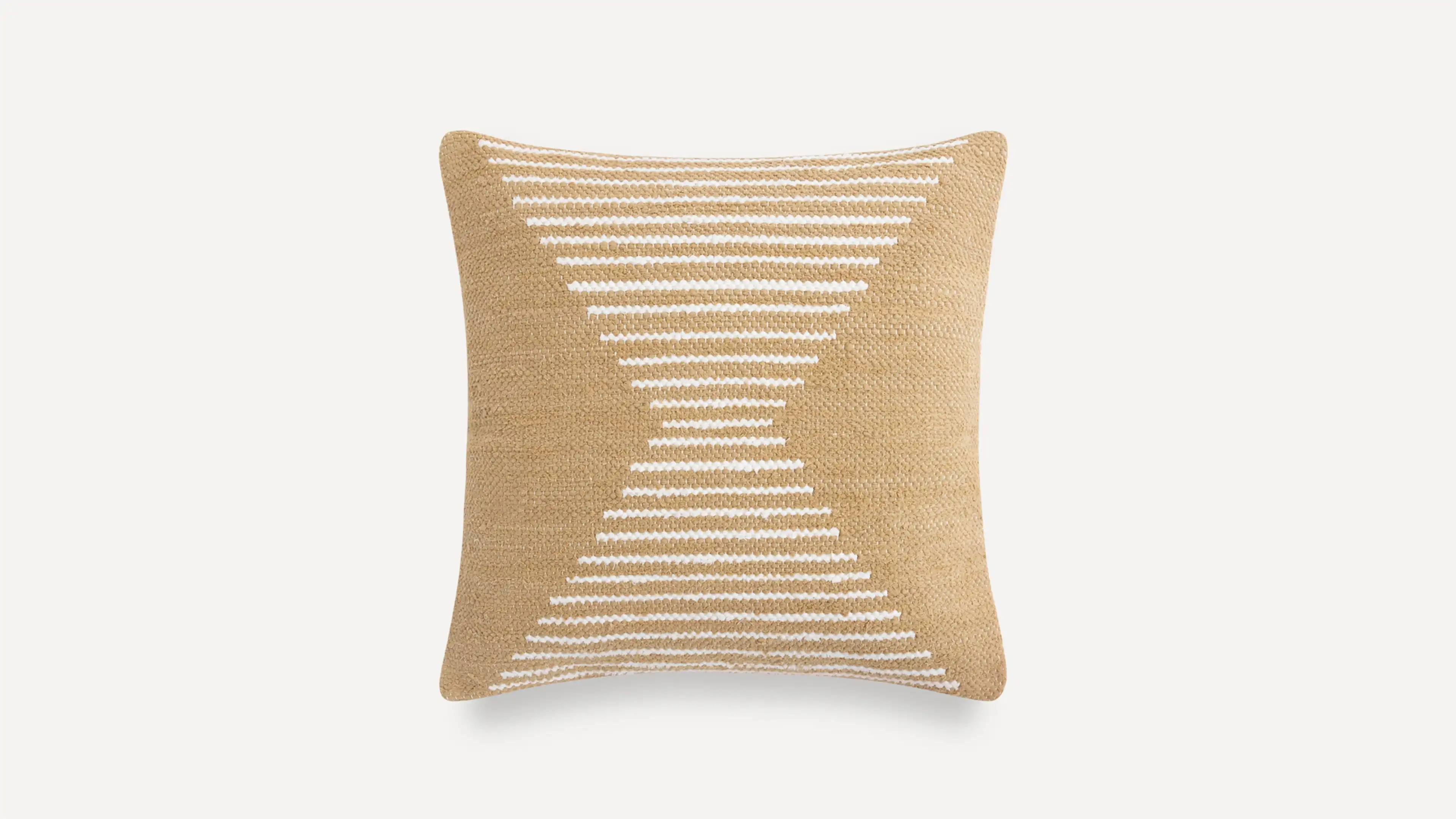 Hand-tufted Cathode Pillow Cover, Sand