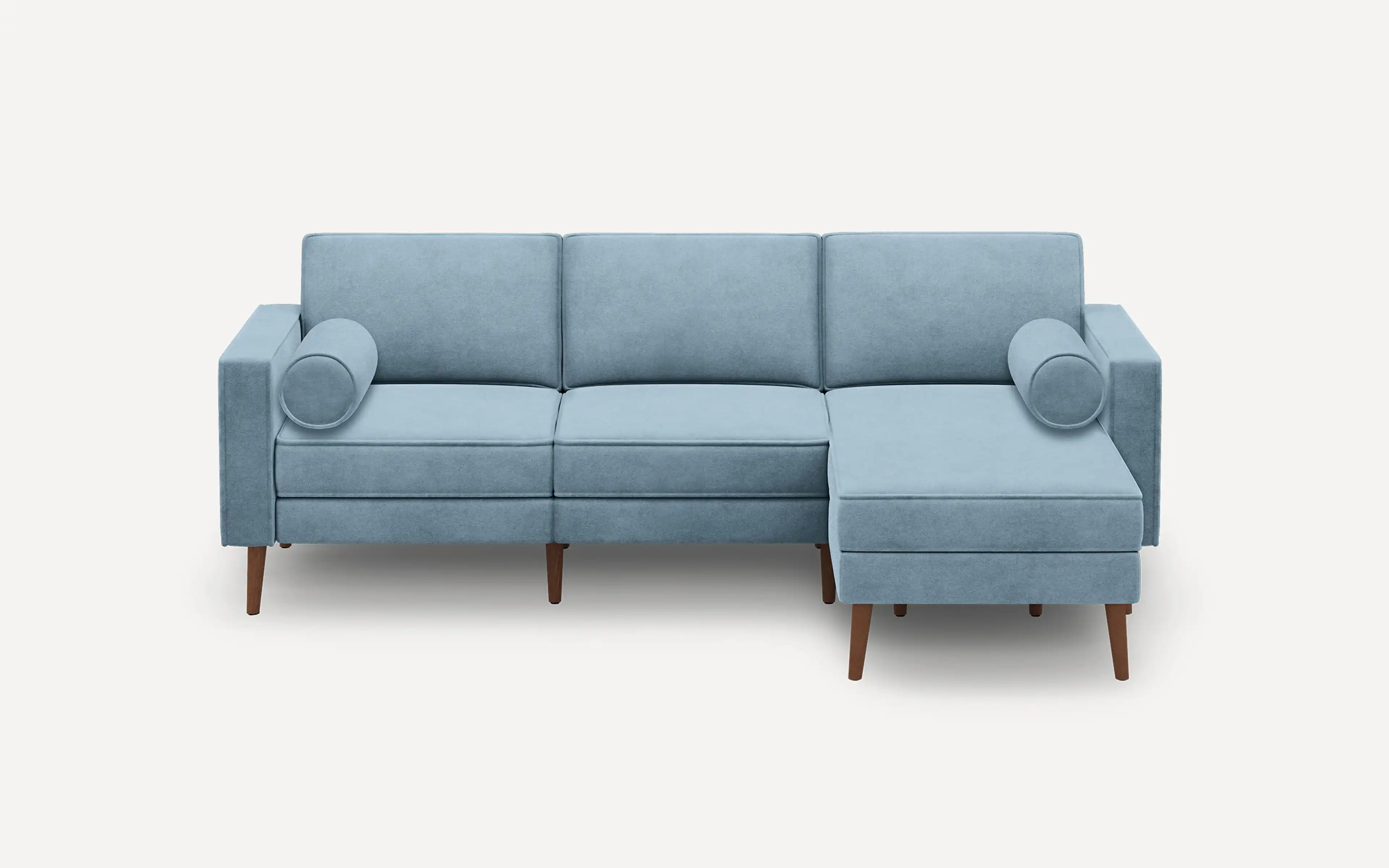 Original Nomad Chaise Sofa in Ocean Velvet