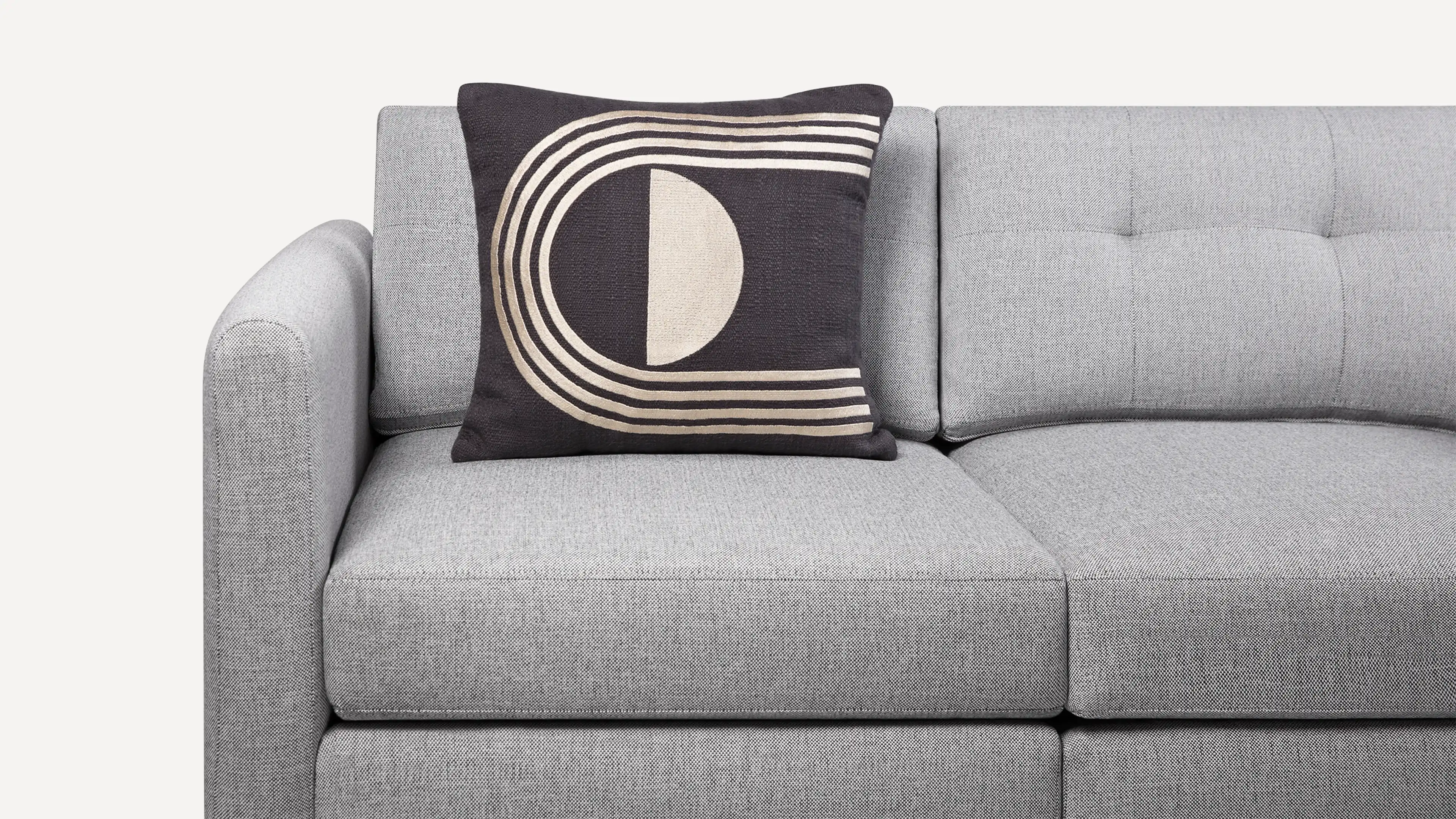 Portal Pillow Cover, Dark