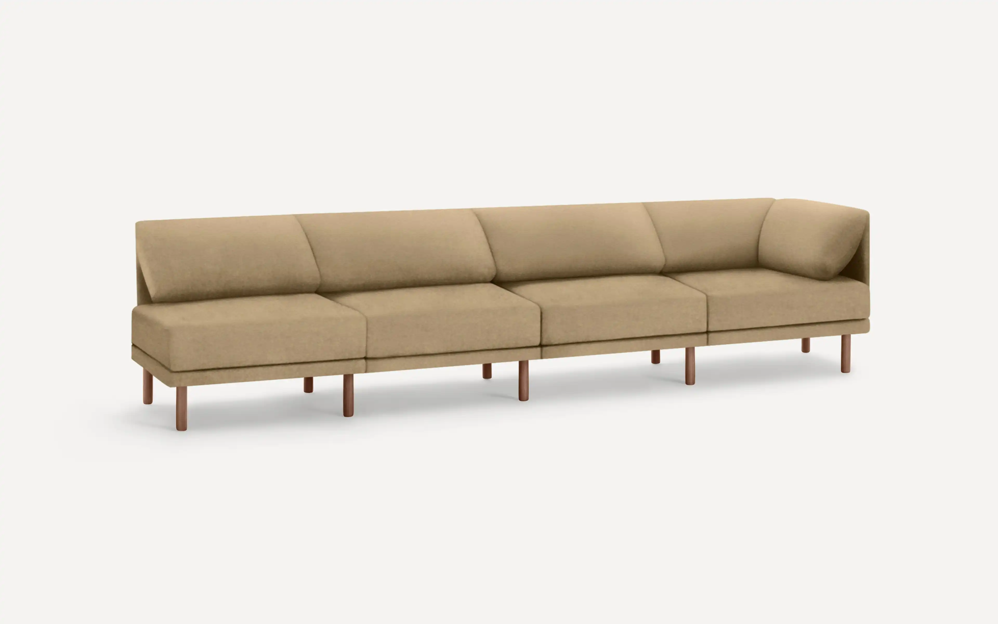 Range 4-Piece One Arm Sofa