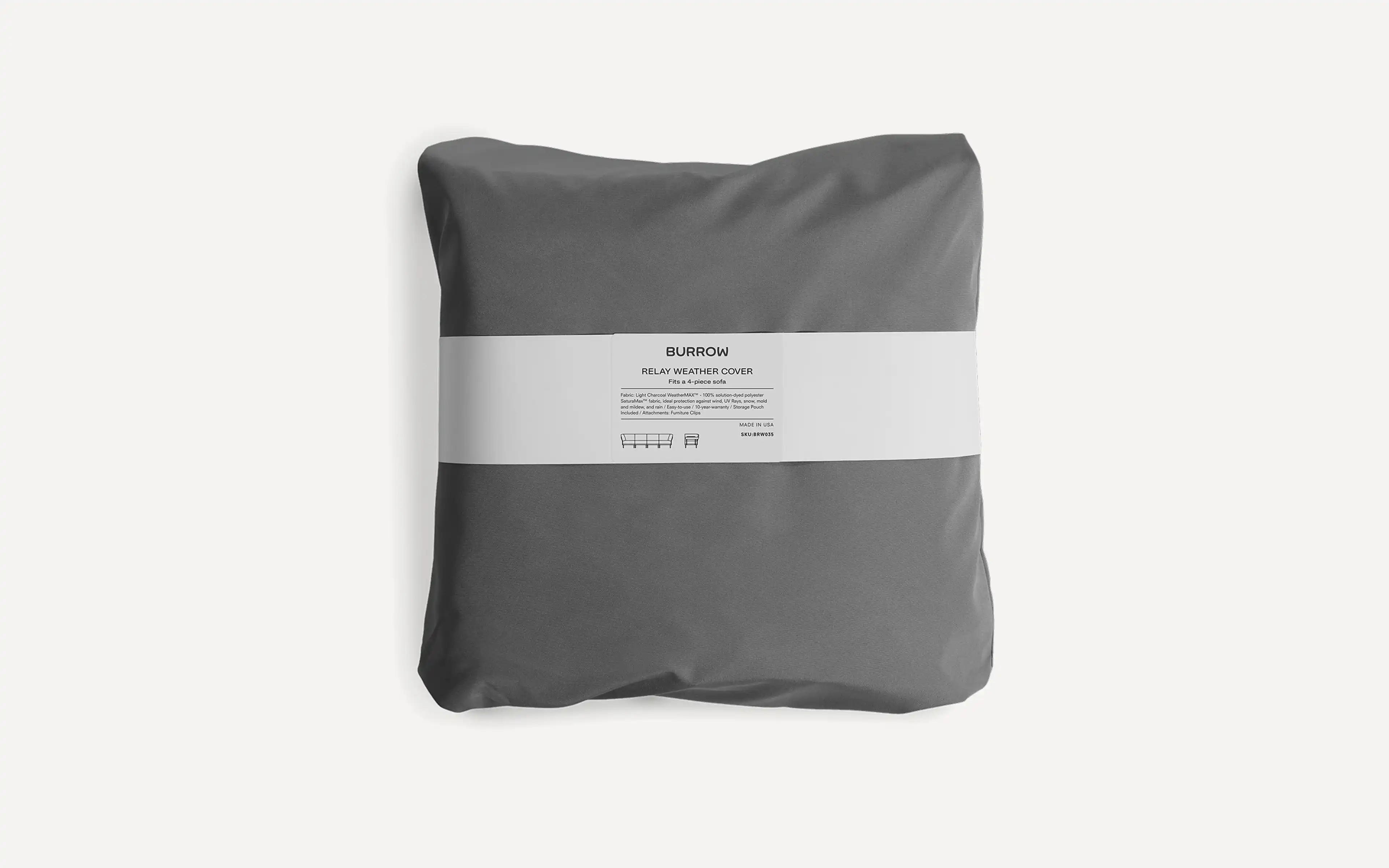 Relay 4-Piece Sofa Cover