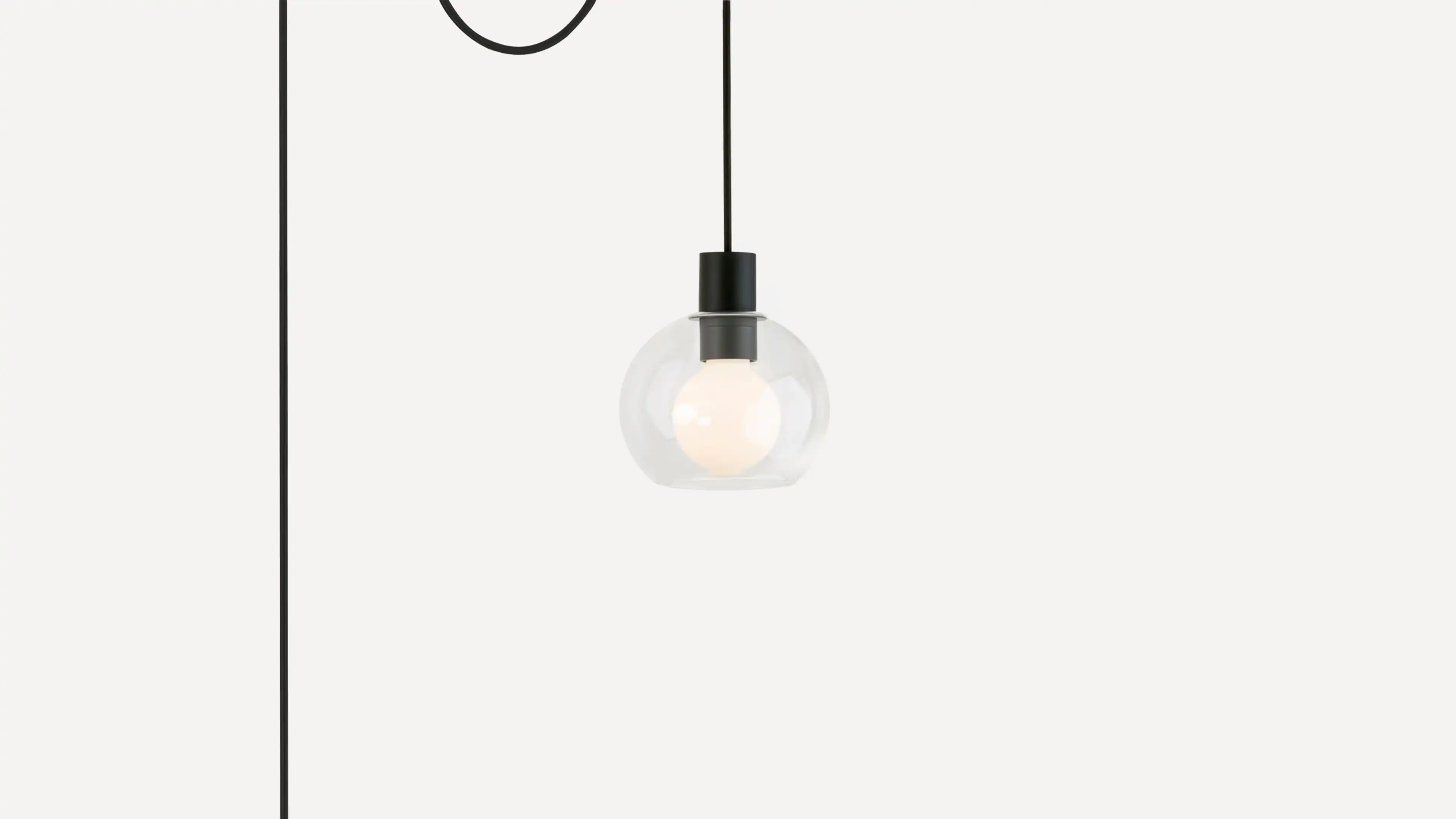 AiO 6-in Globe Plug-In Pendant