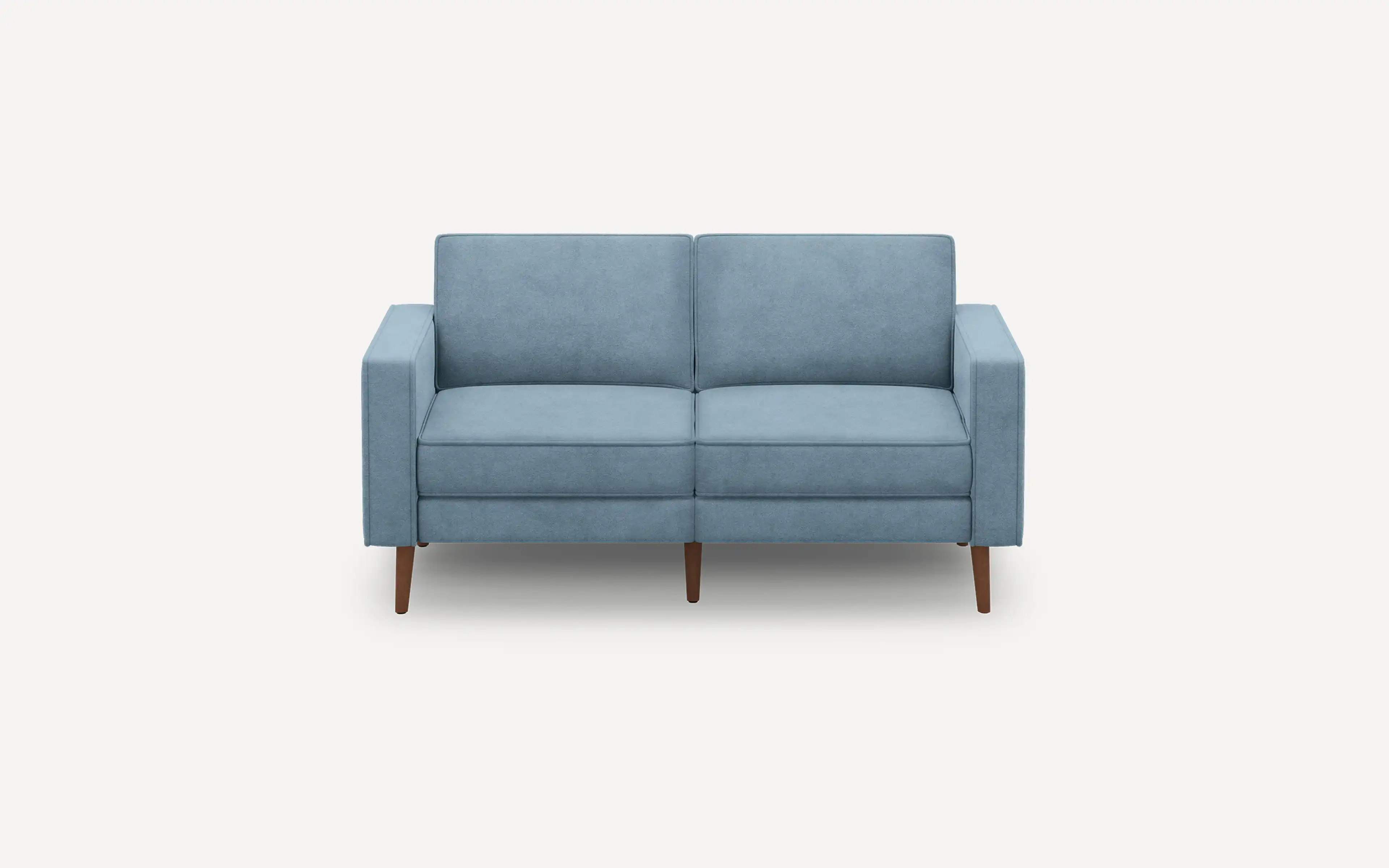 Original Nomad Loveseat in Ocean Velvet