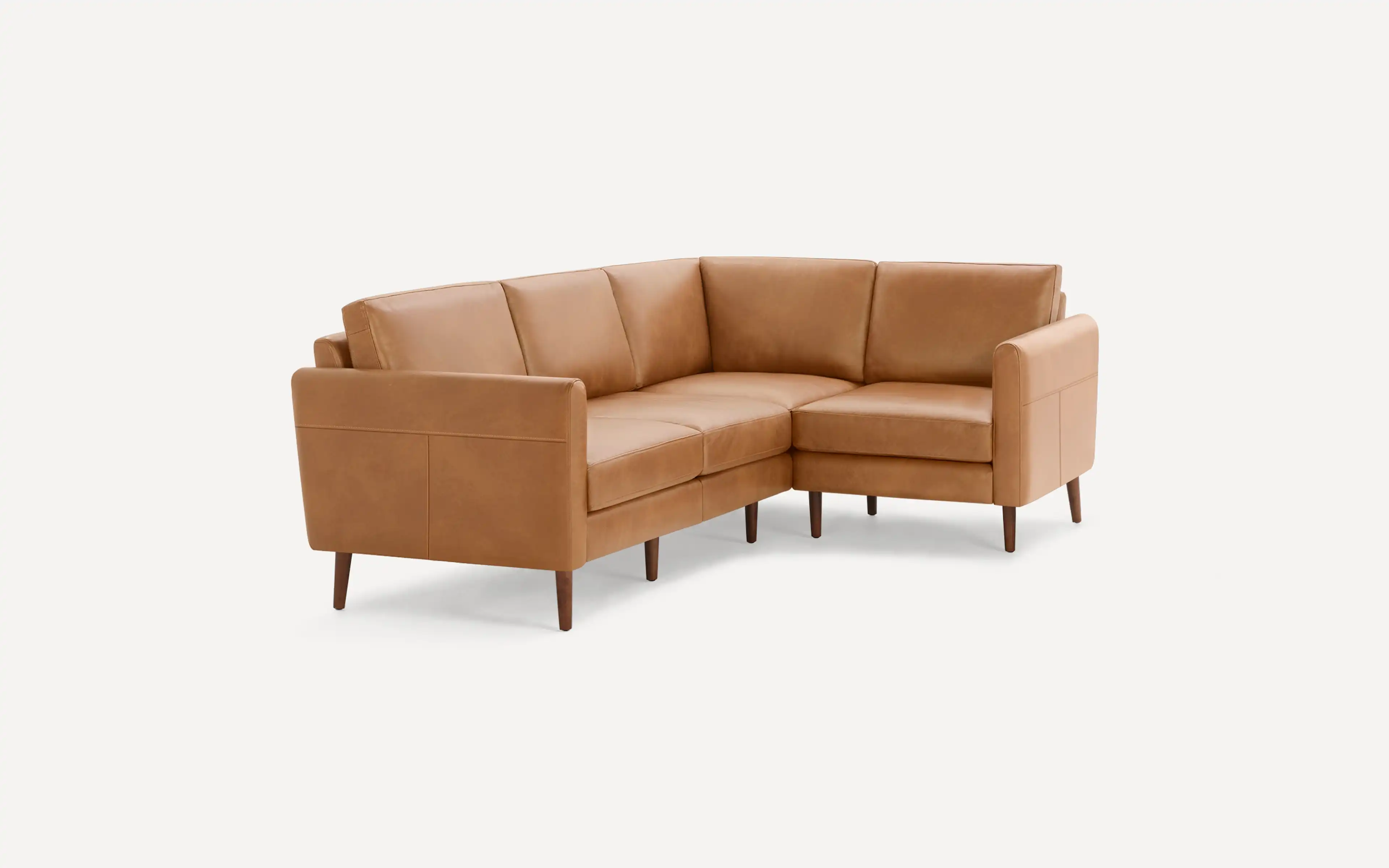 Nomad Leather 4-Seat Corner Sectional