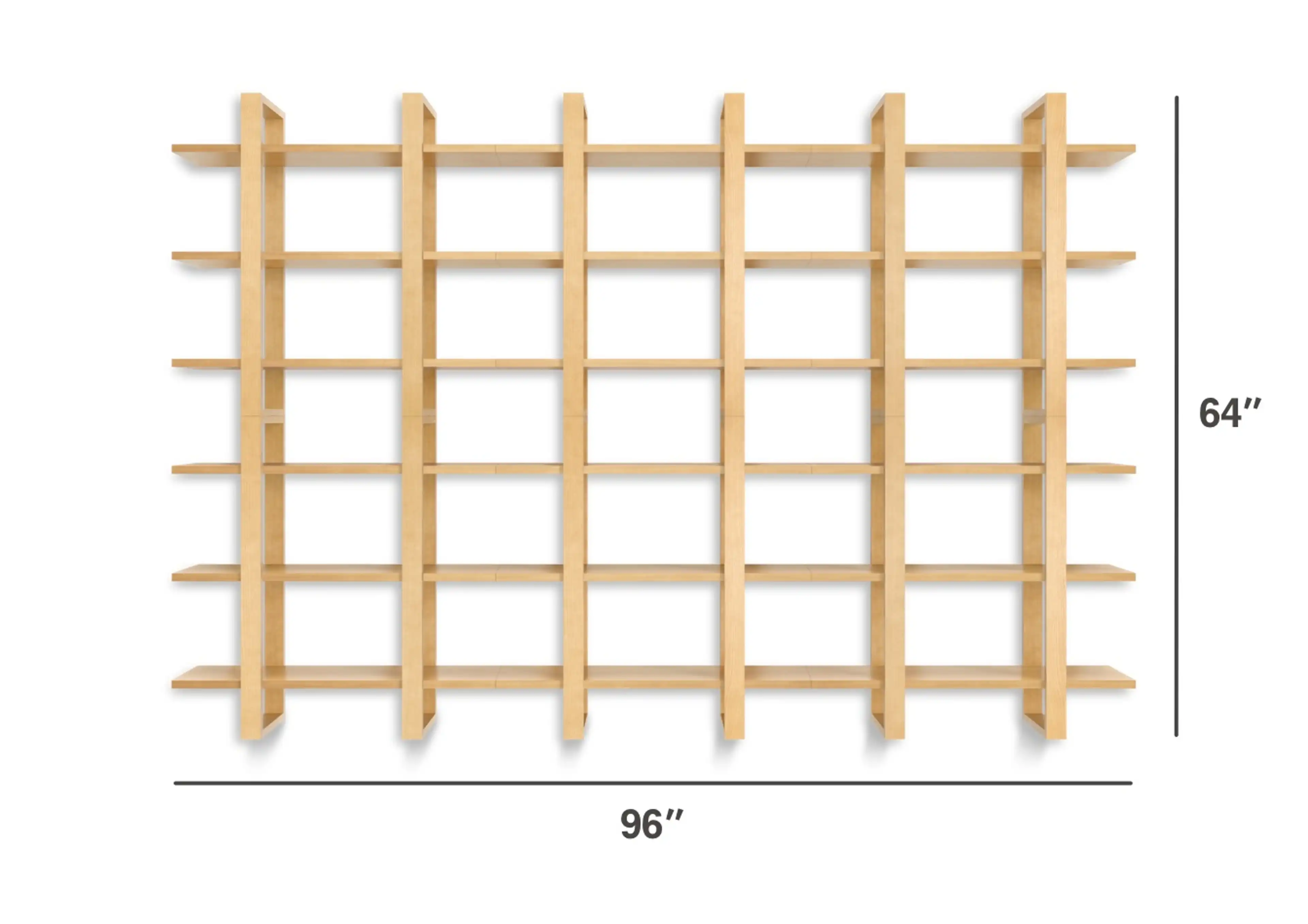 Index Wall Shelf, Set of 6