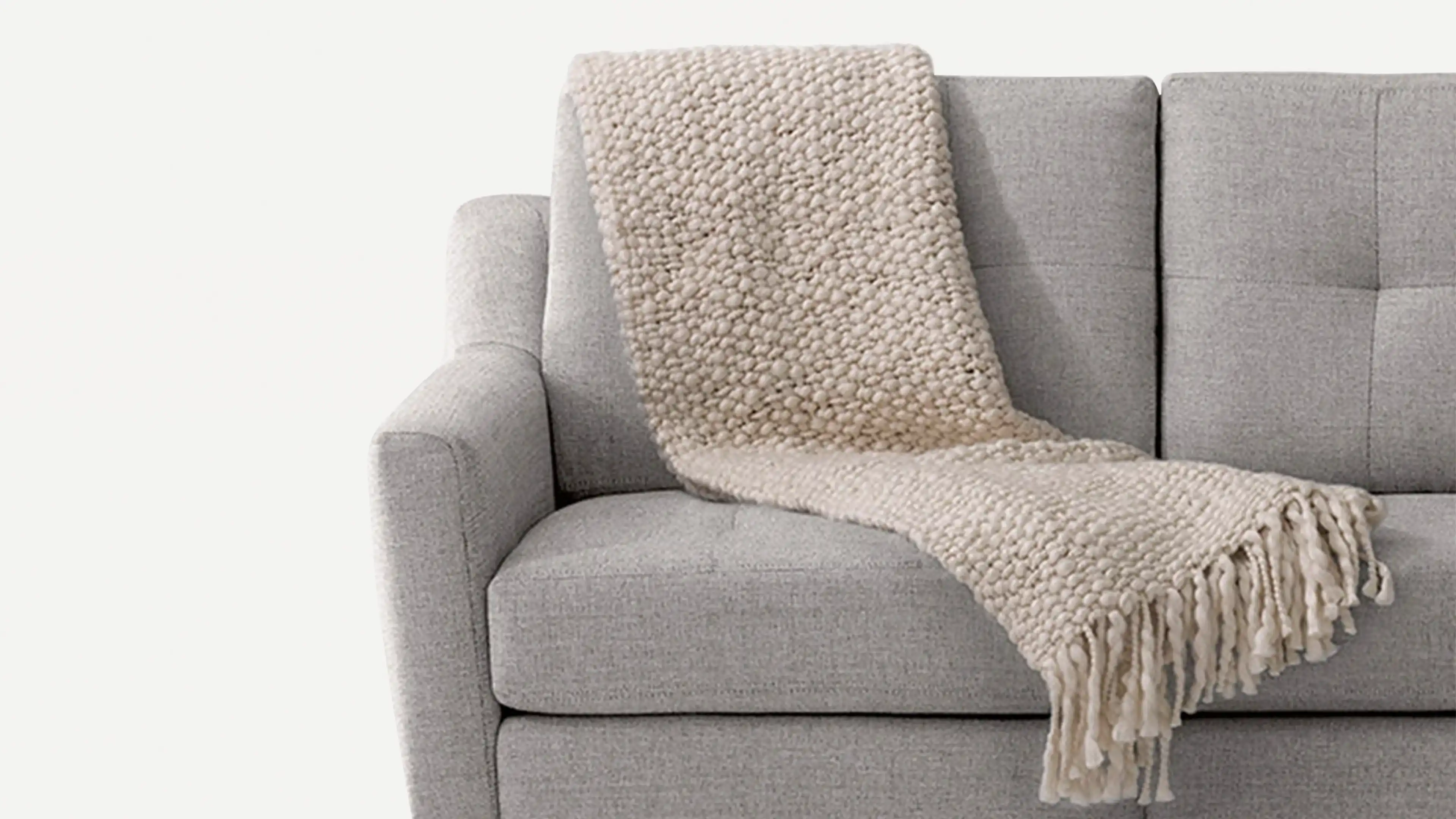 The Ivory Essential Throw