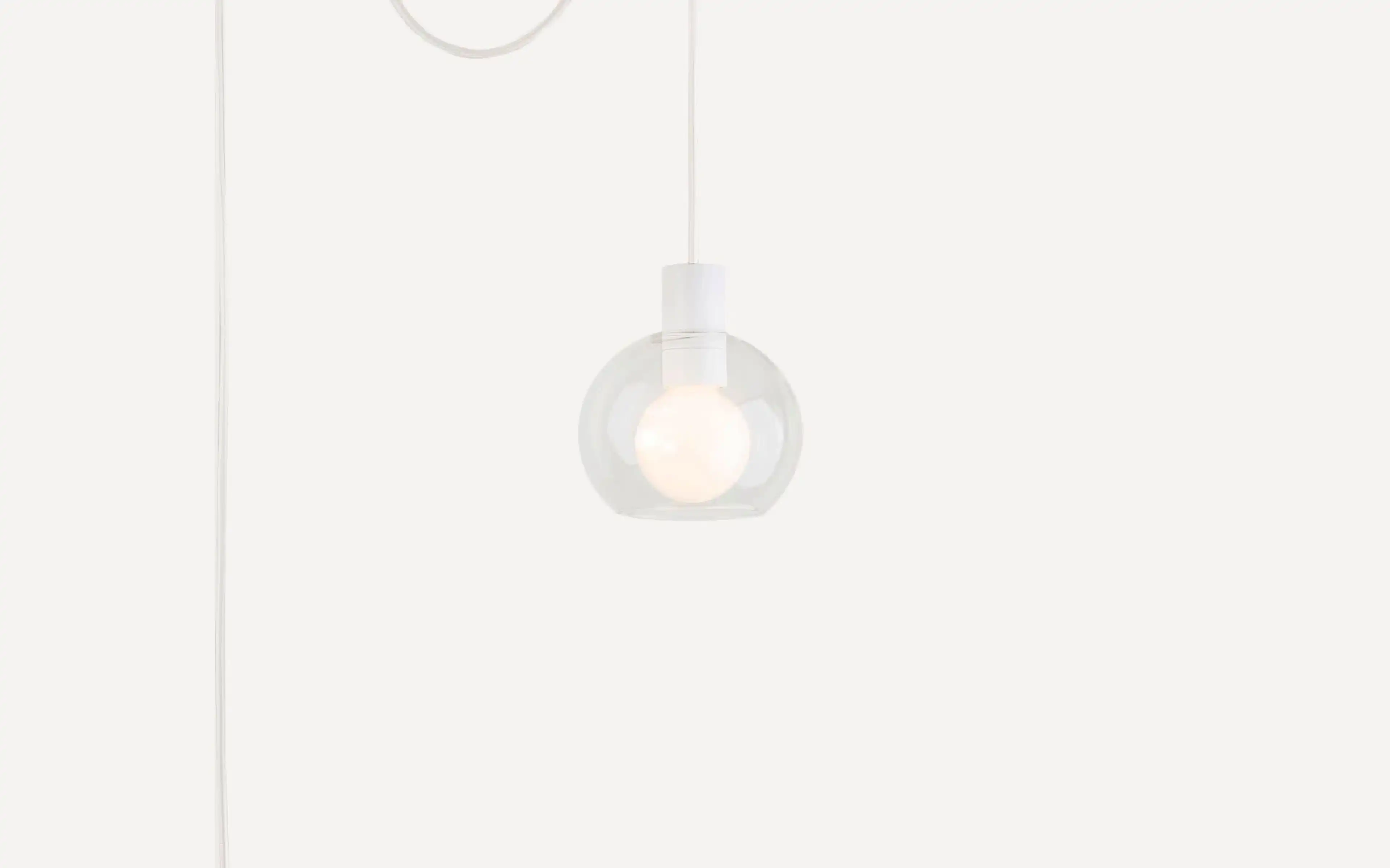 AiO 6-in Globe Plug-In Pendant