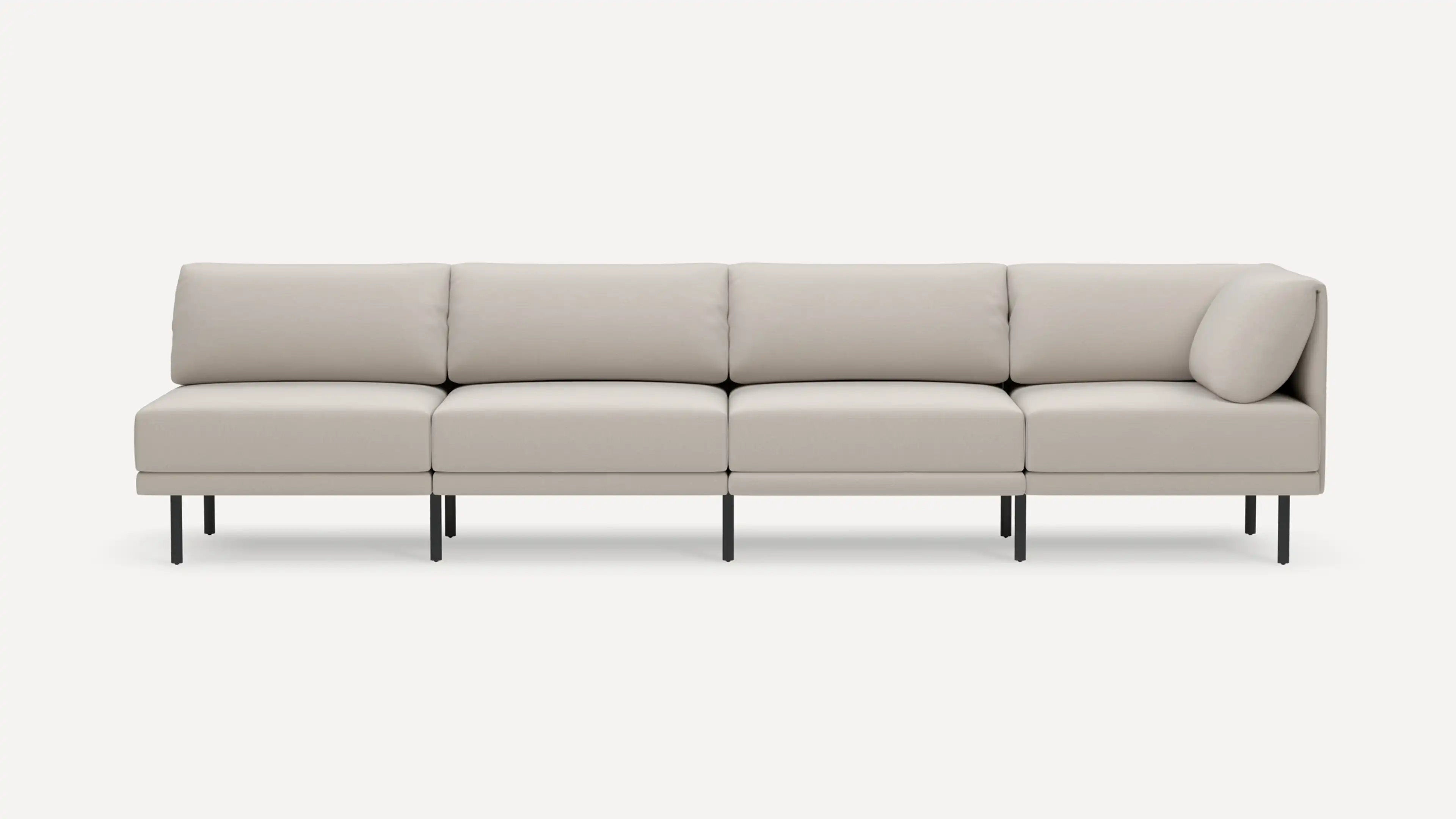 Range Plus 4-Piece One Arm Sofa