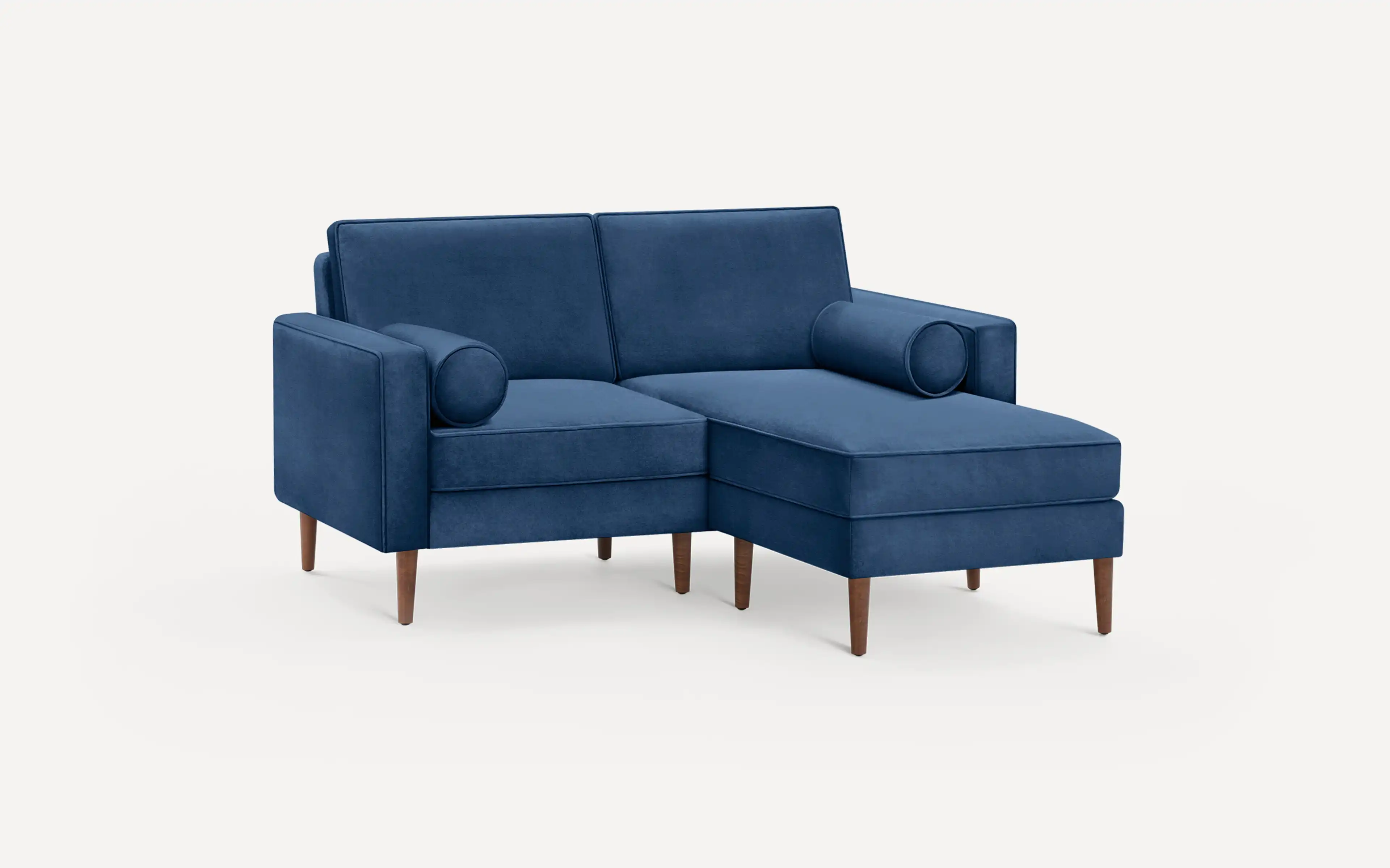 Original Nomad Chaise Loveseat in Midnight Velvet