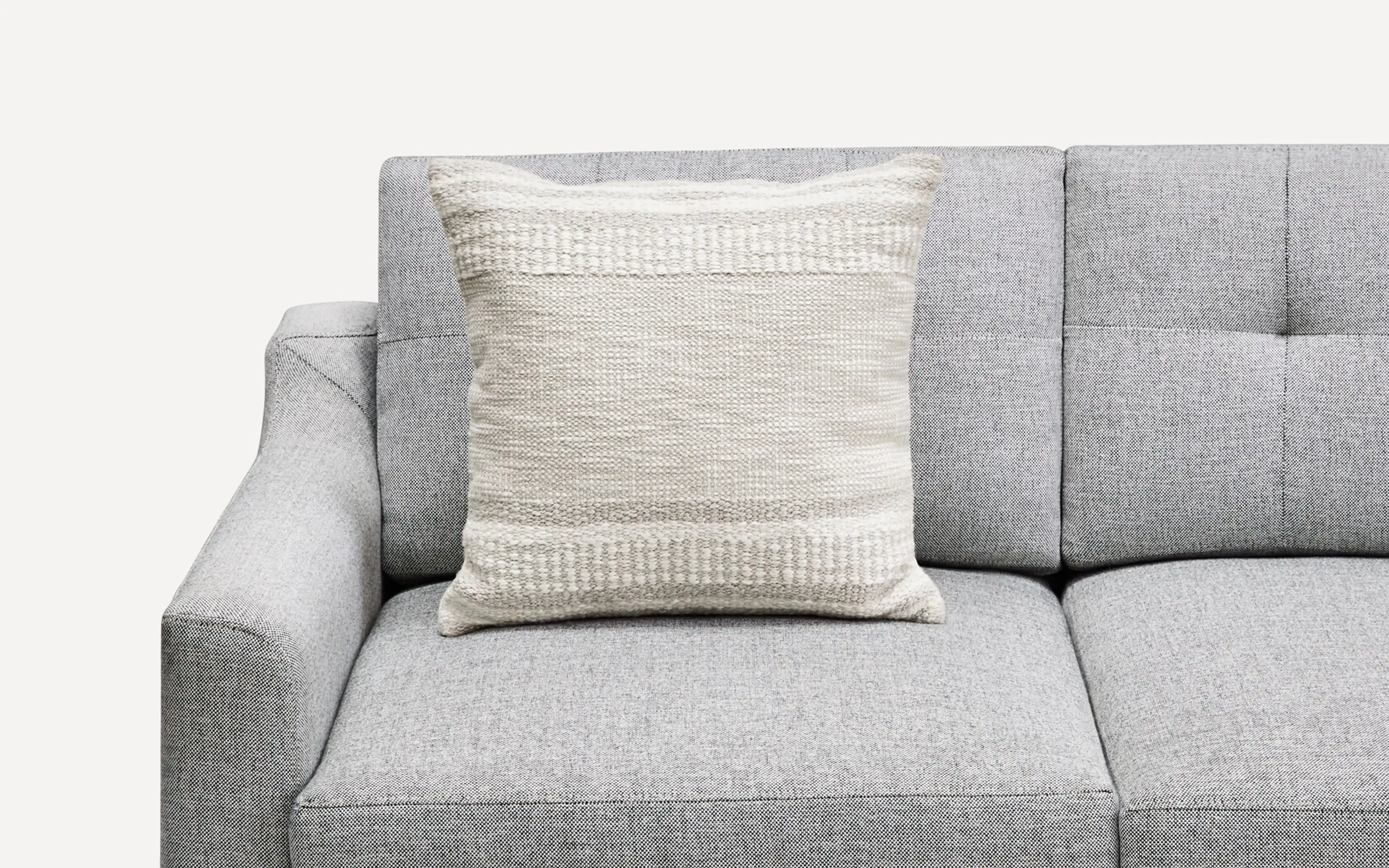 Woven Static Pillow Cover