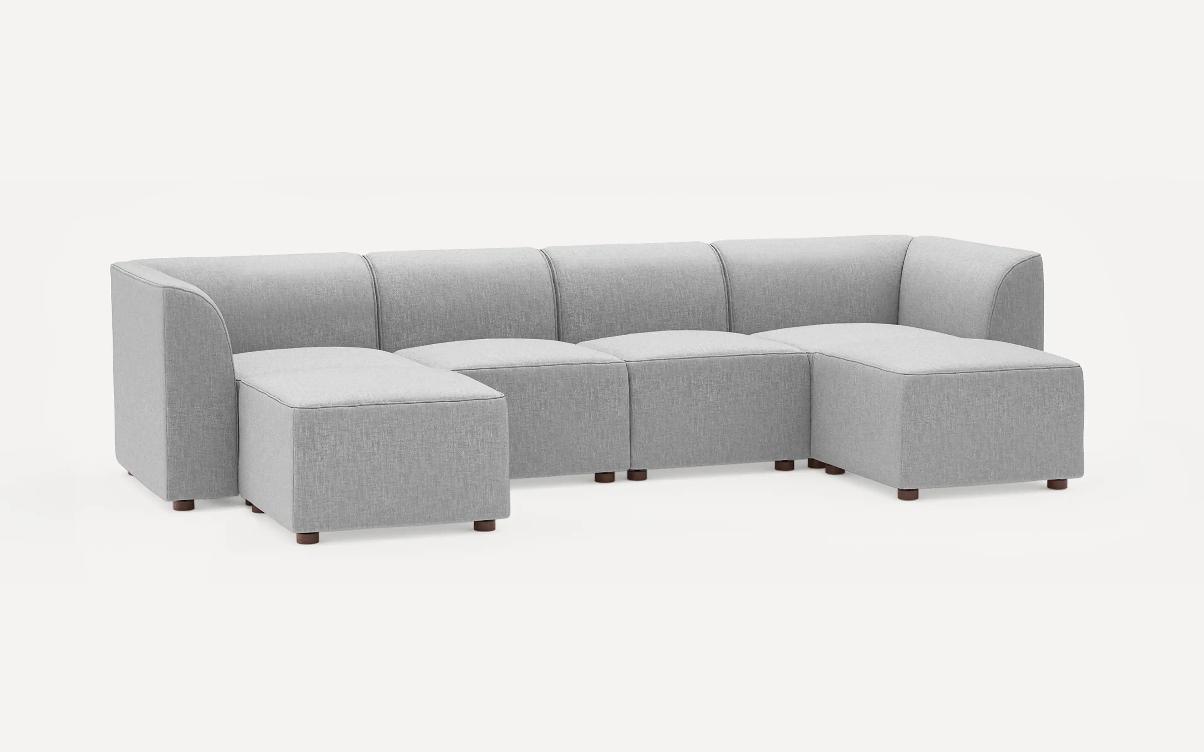 Mambo 6-Piece Double Sectional Lounger