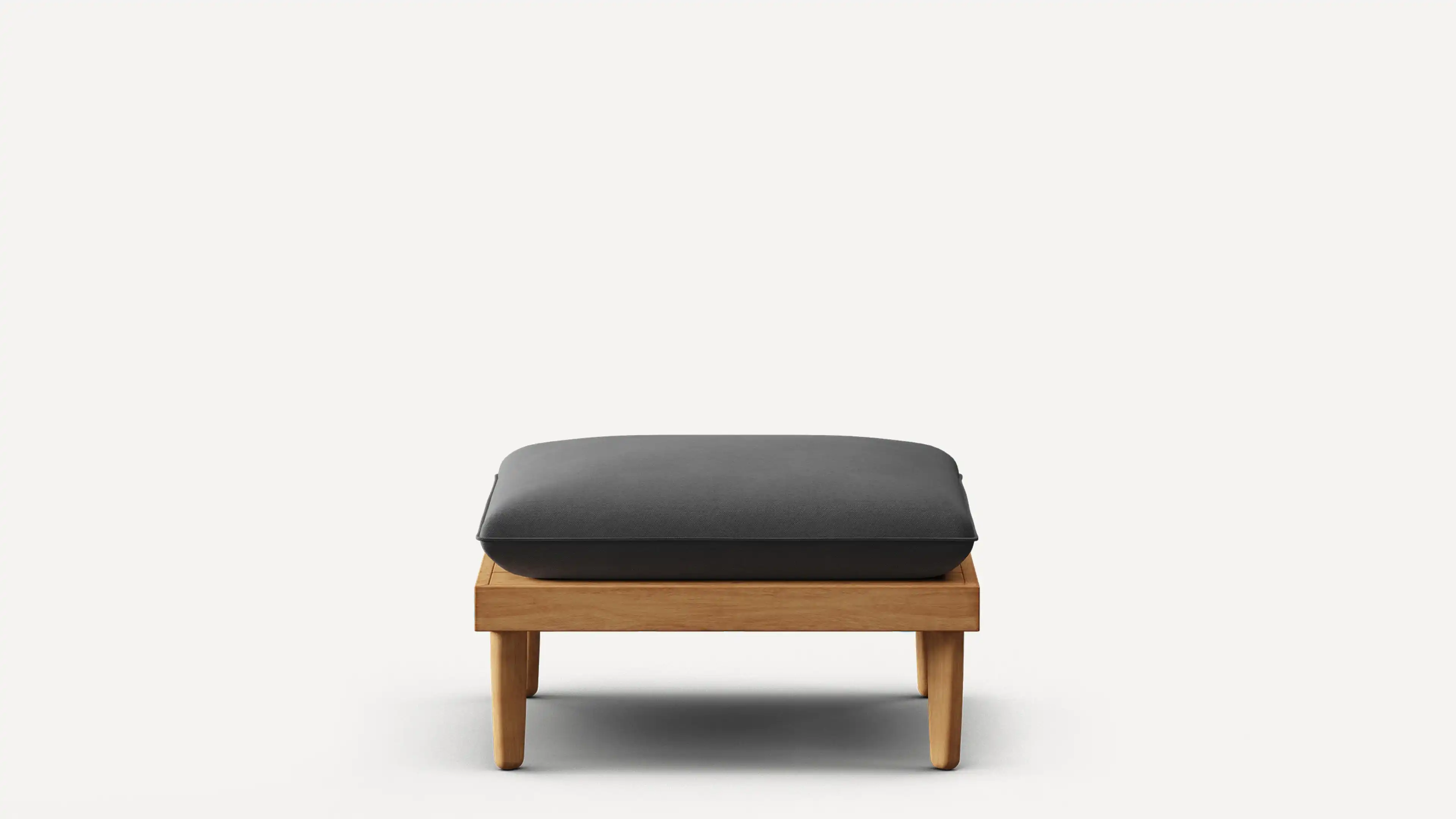 Dunes Teak Ottoman