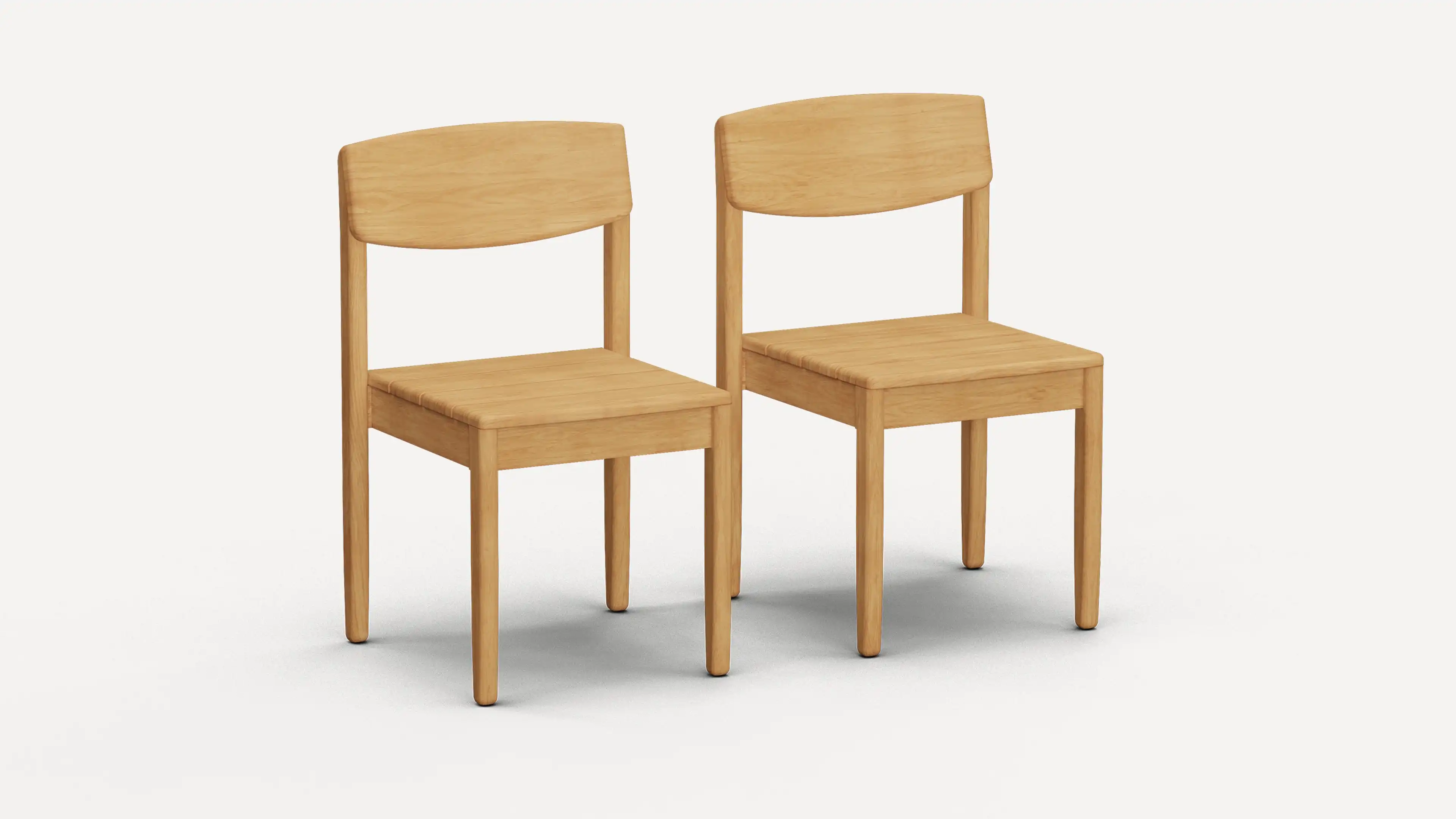 Dunes Teak Dining Chairs (Set of 2)