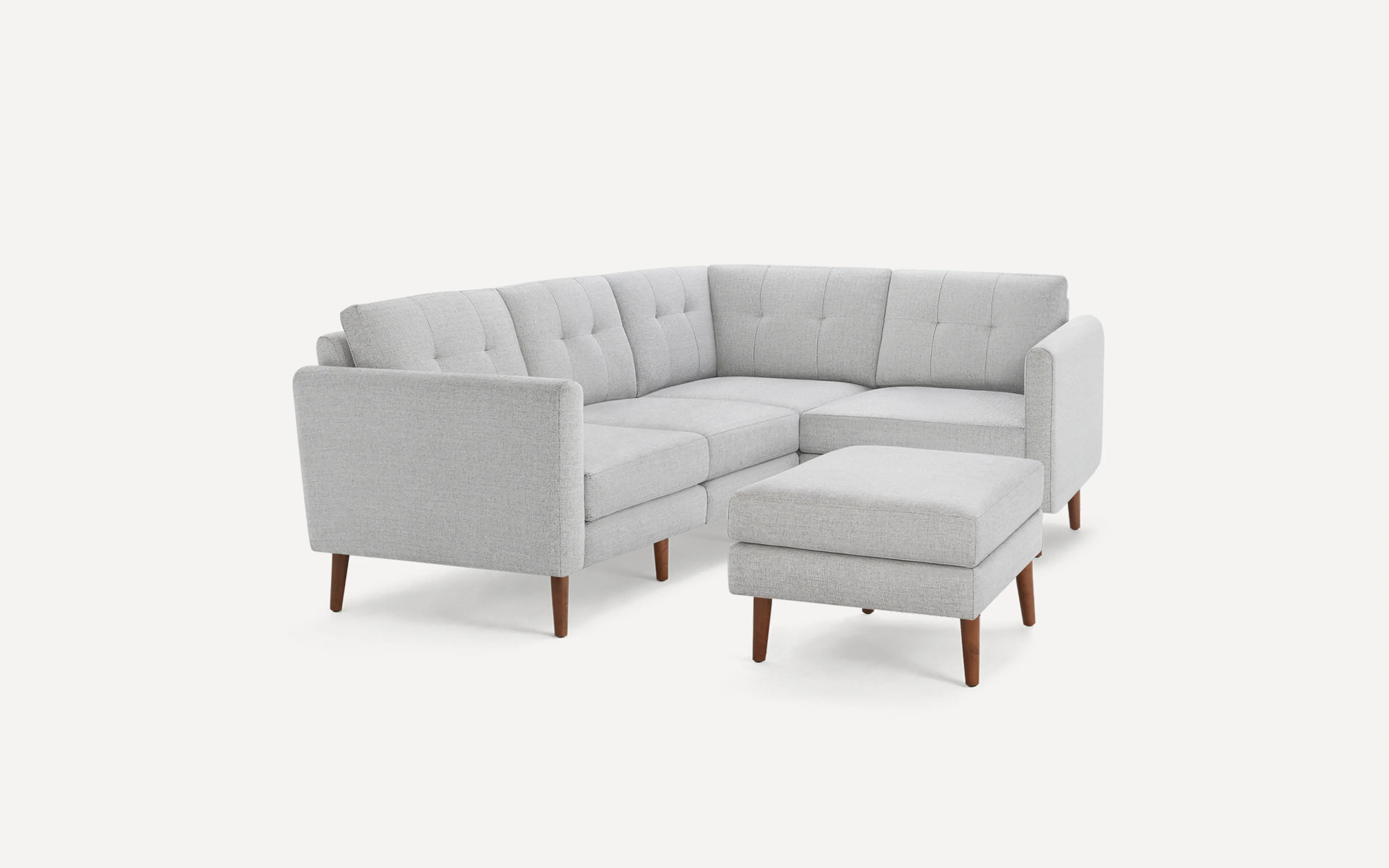 Nomad 4-Seat Corner Sectional with Ottoman