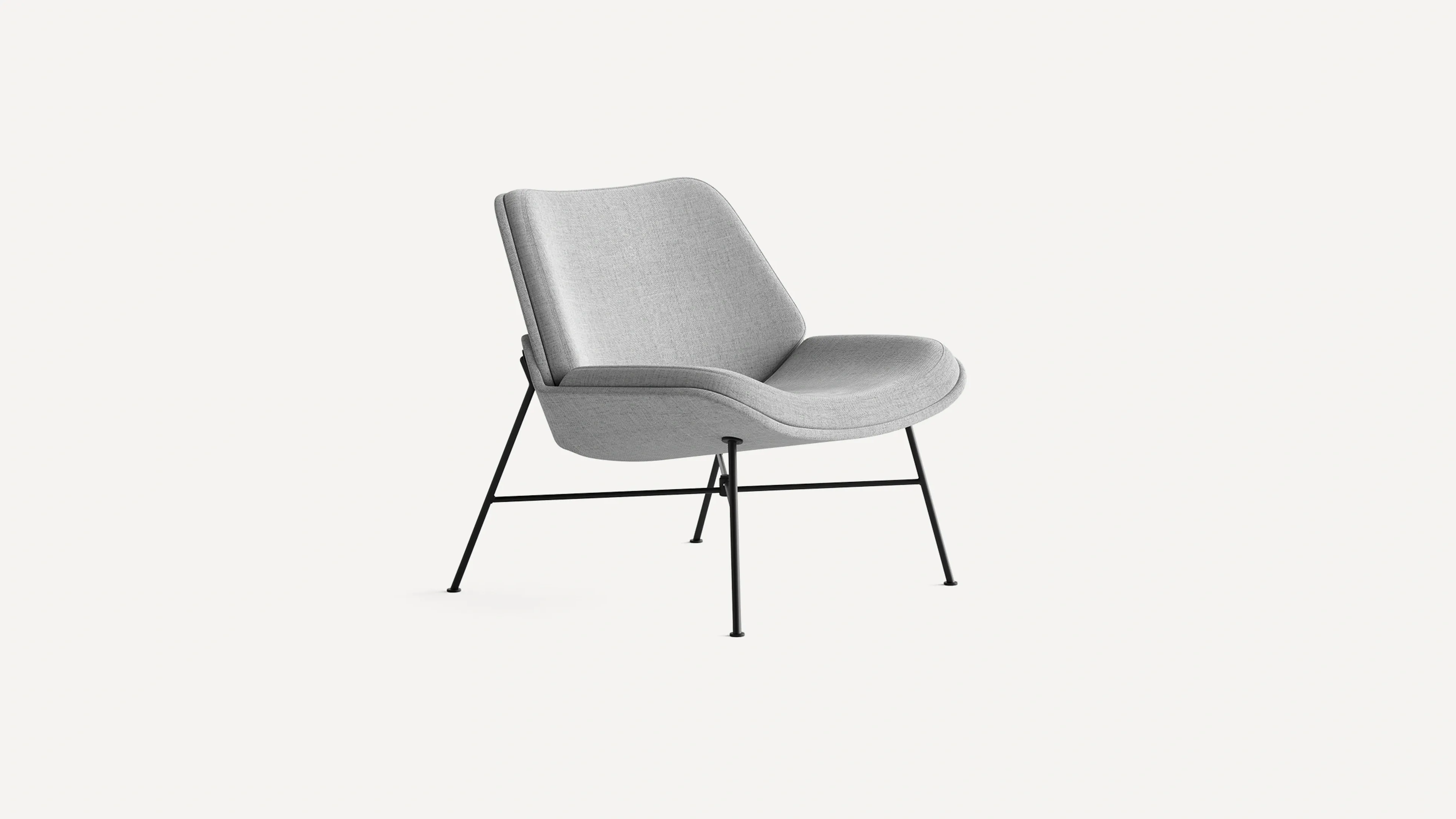 Vesper Fabric Lounge Chair