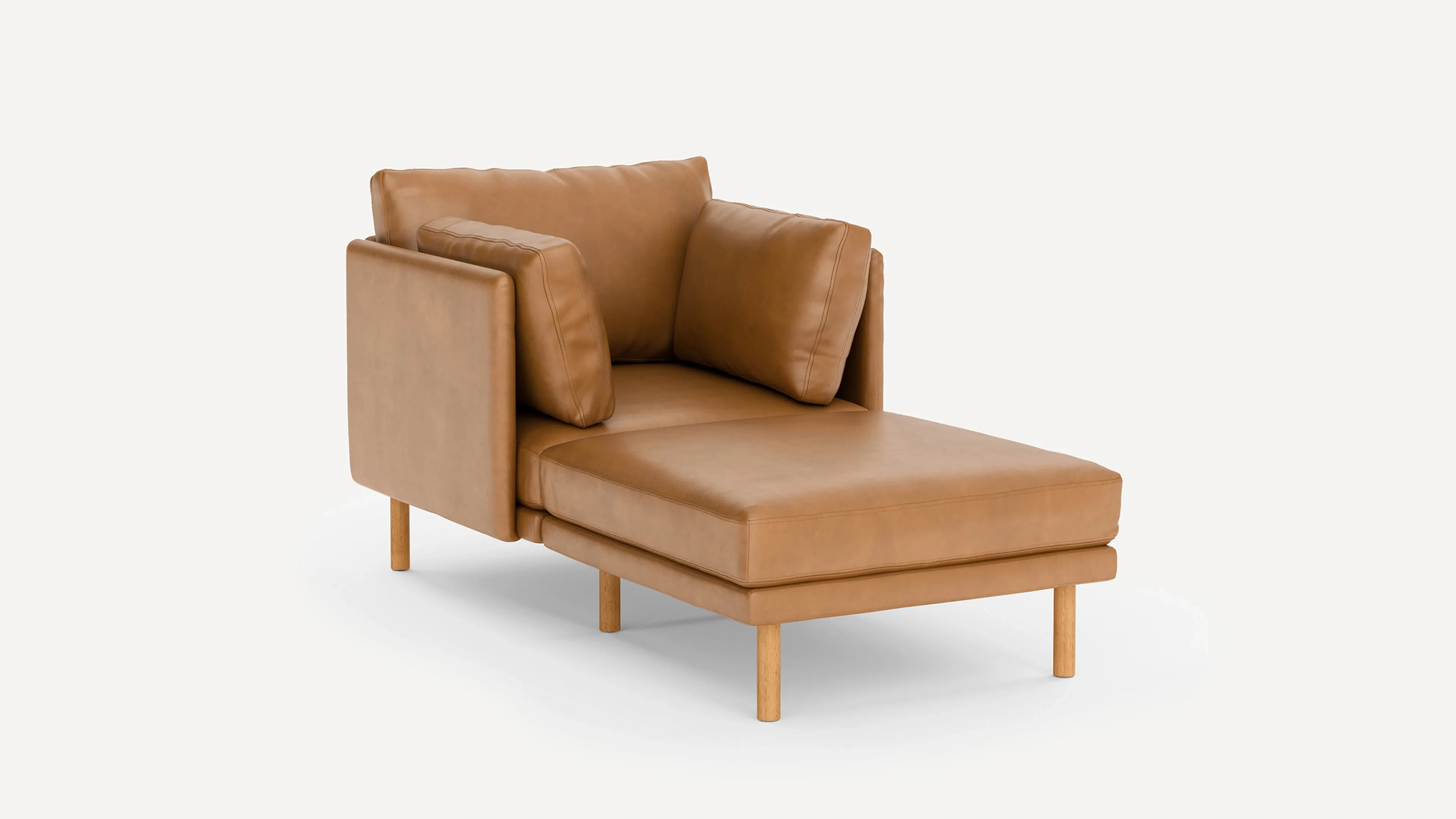 Field Leather 2-Piece Lounger