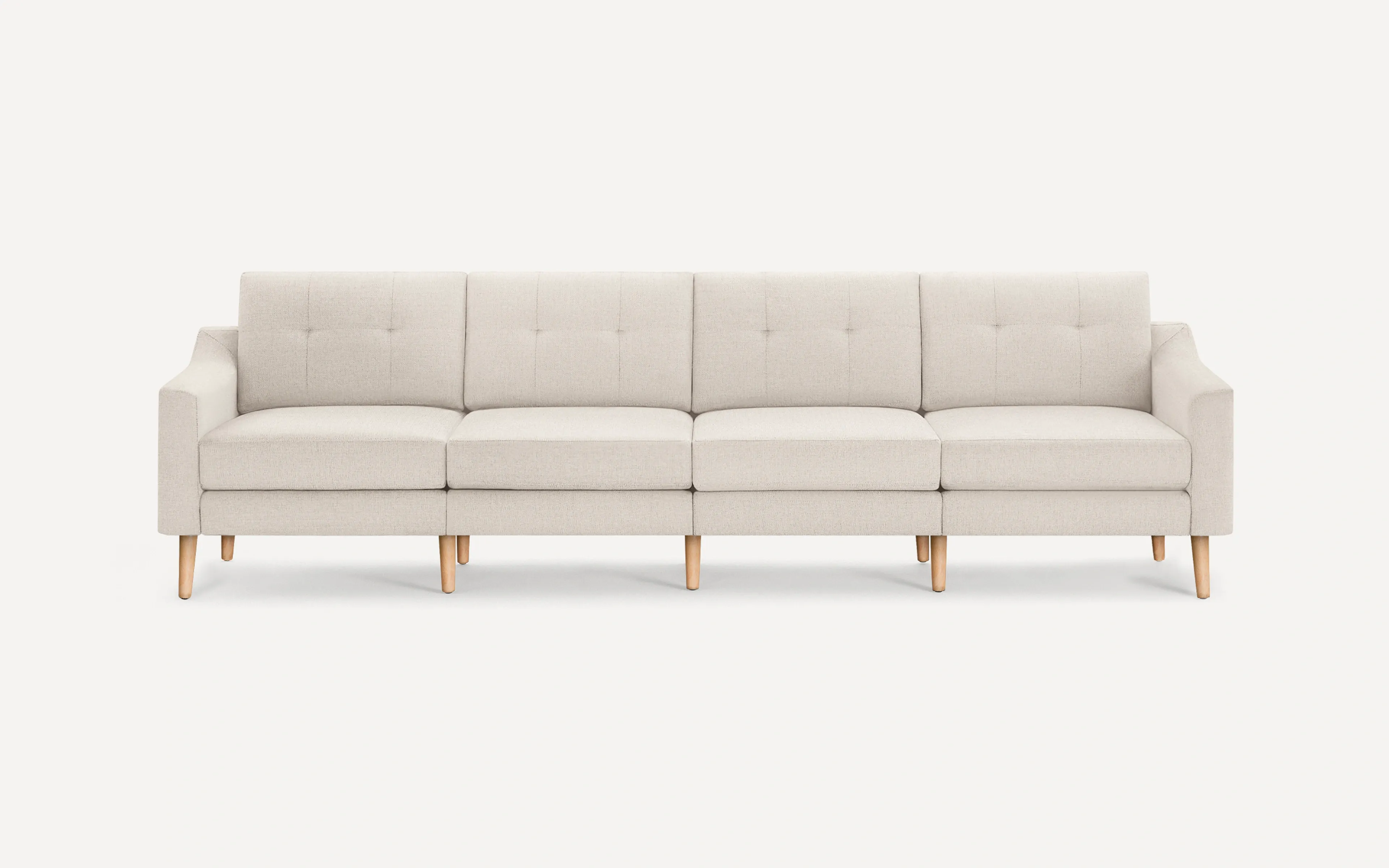 Original Nomad King Sofa in Ivory Fabric