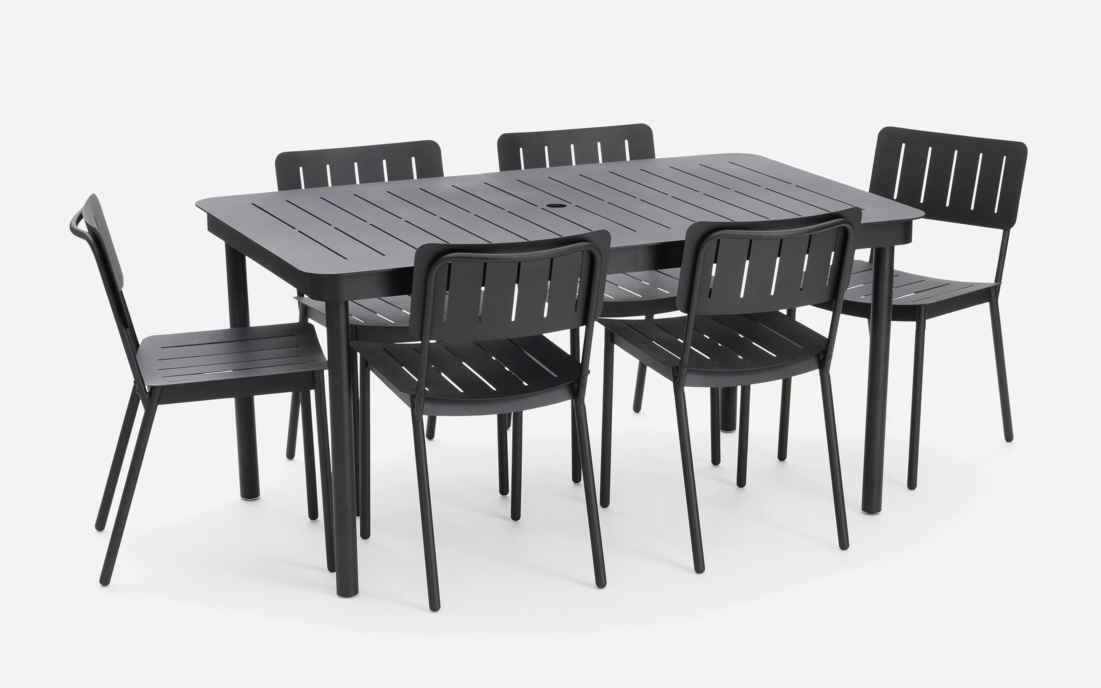 Relay Outdoor Dining Set, Table & 6 Chairs