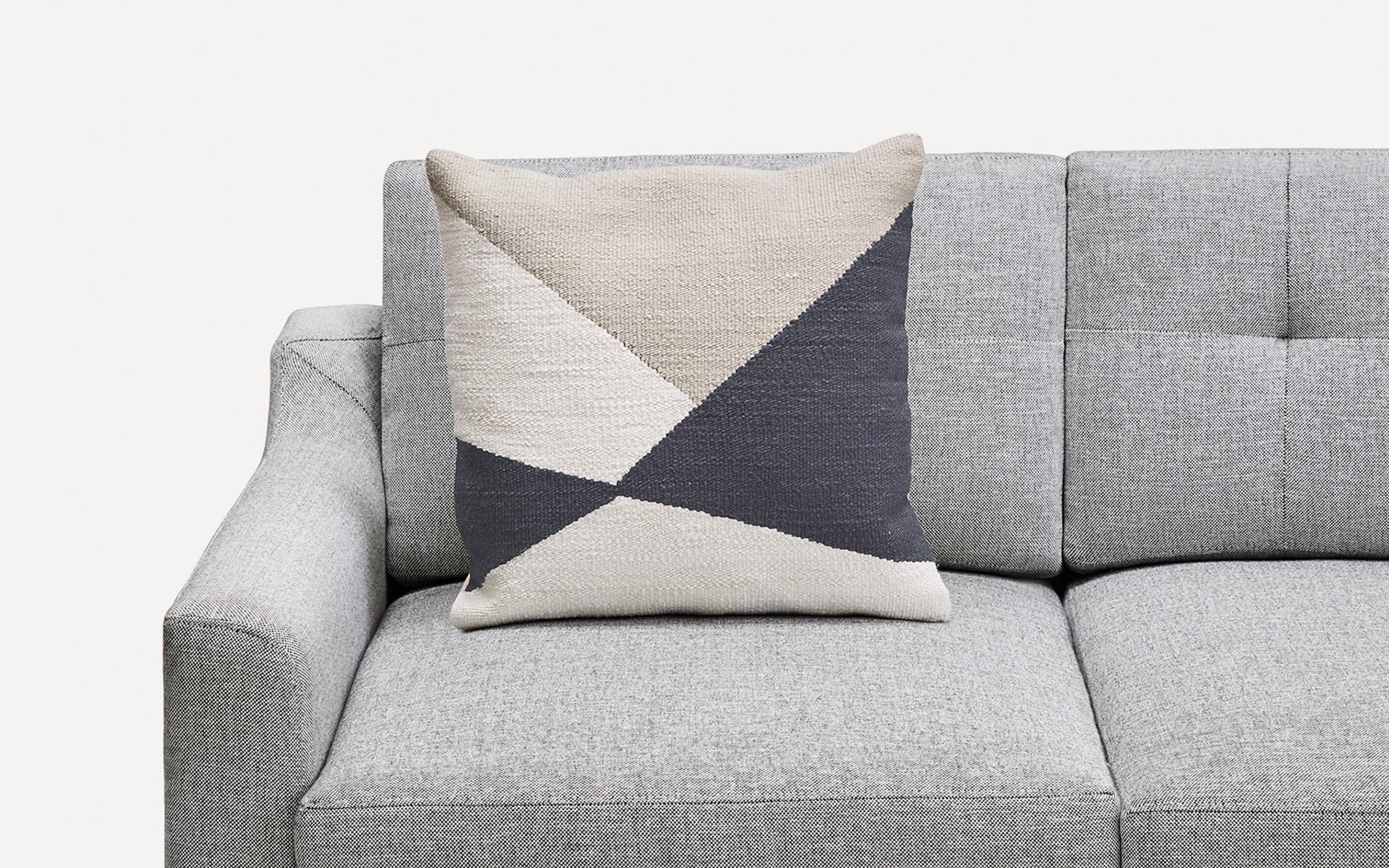Overcast Fractured Pillow Cover