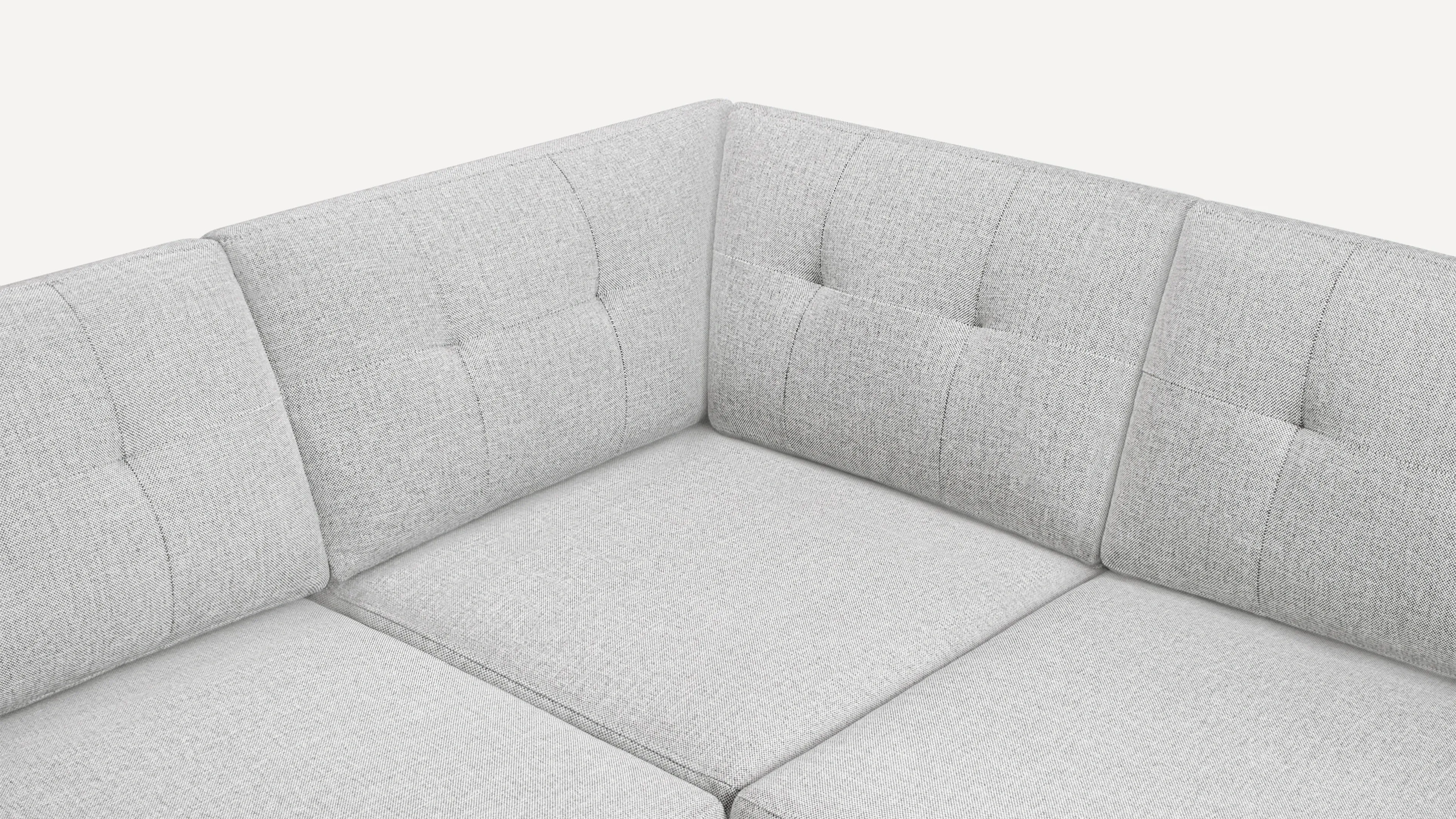 Block Nomad 4-Seat Corner Sectional with Ottoman