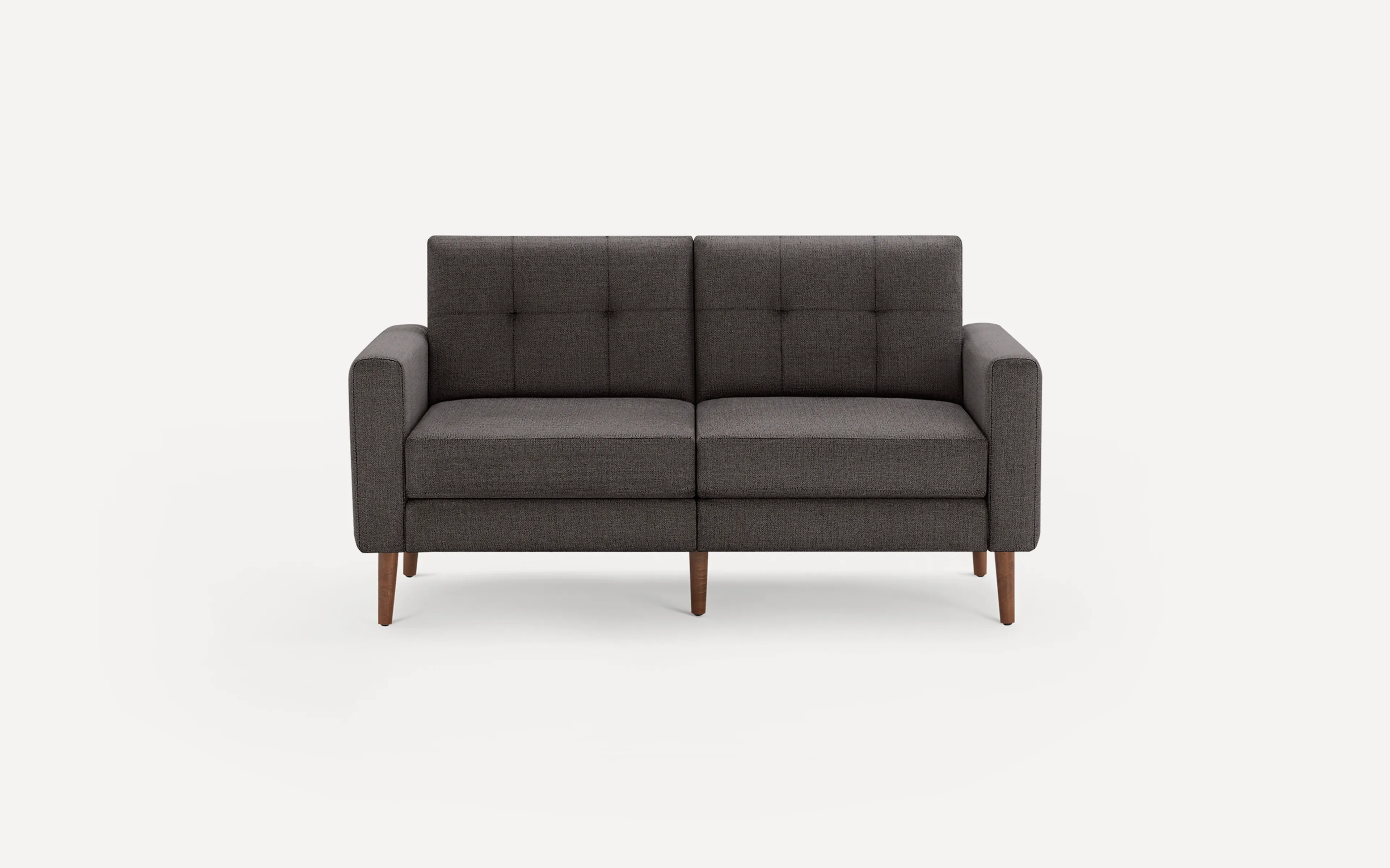 Original Nomad Loveseat in Charcoal Fabric