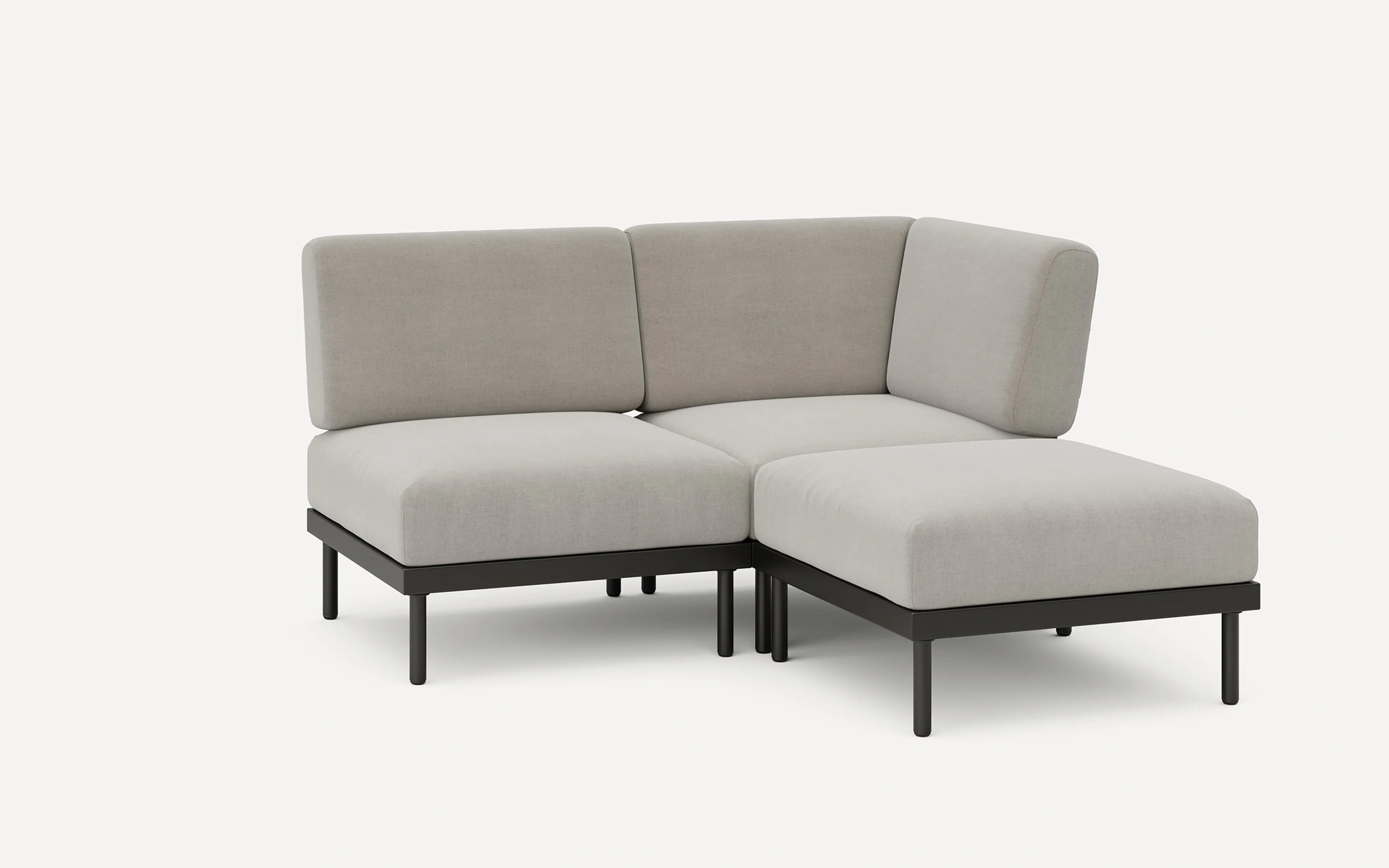 Relay Outdoor 3-Piece Open Sectional