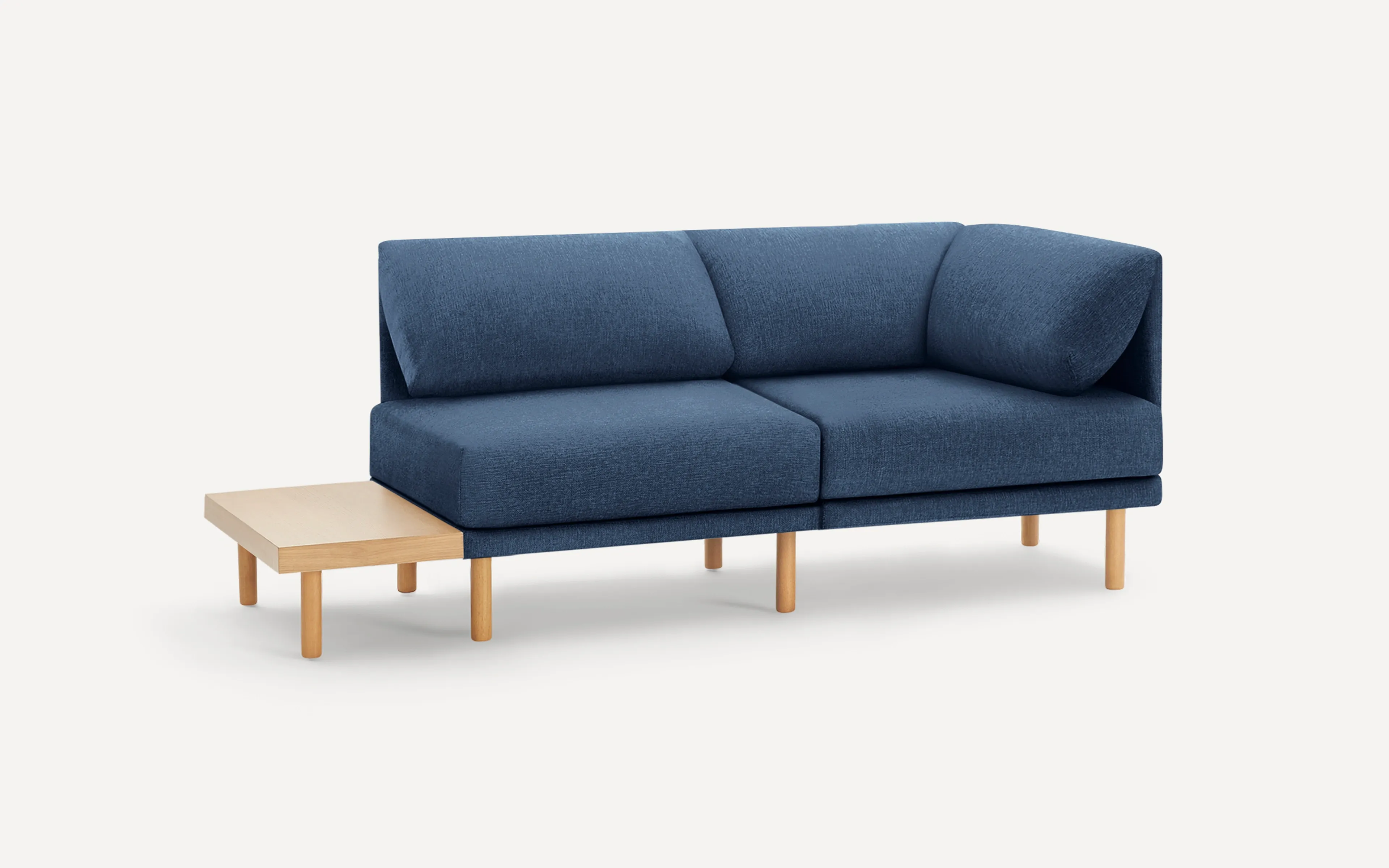 Range 2-Piece One Arm Sofa with Table