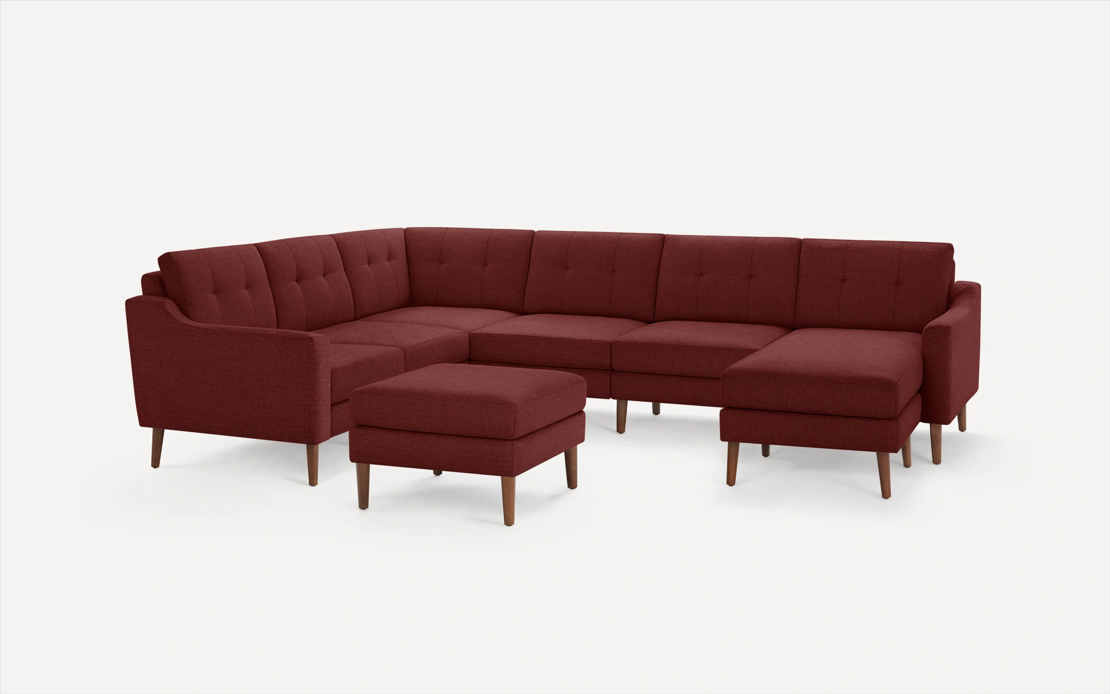 Nomad 6-Seat Corner Sectional with Chaise and Ottoman