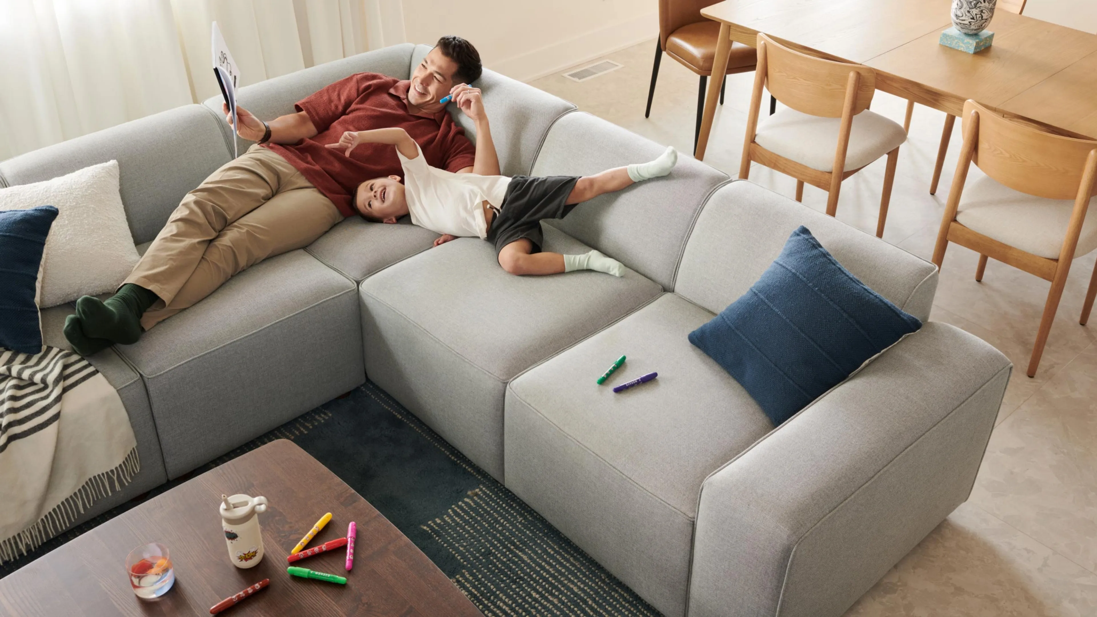 Mambo 4-Piece Sectional Lounger​