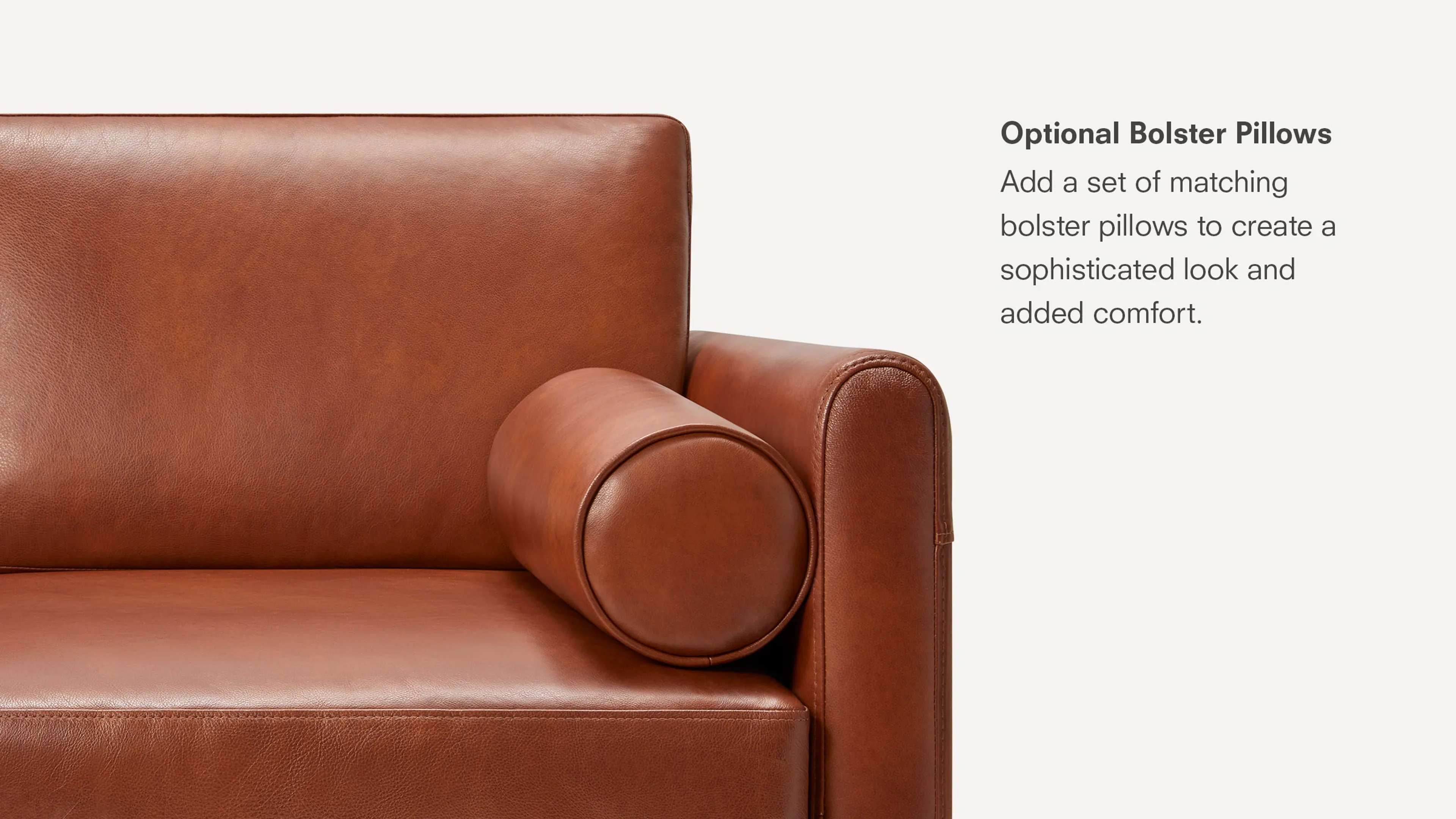 Original Sofa in Chestnut Leather