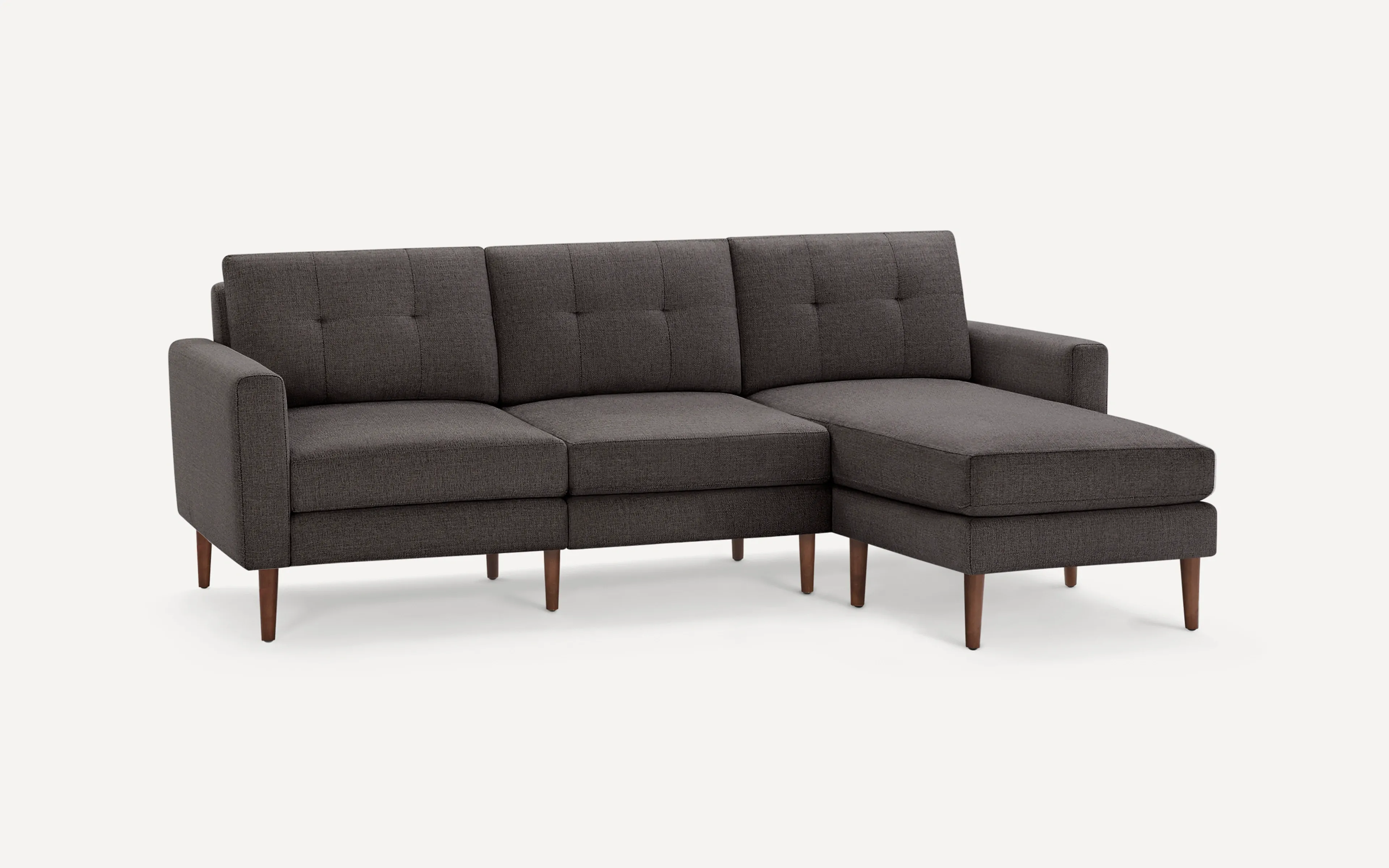 Original Nomad Chaise Sofa in Charcoal Fabric